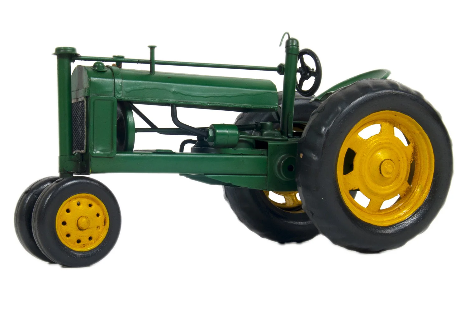 c1935 John Deere Model B Tractor Sculpture By Homeroots - Image 6