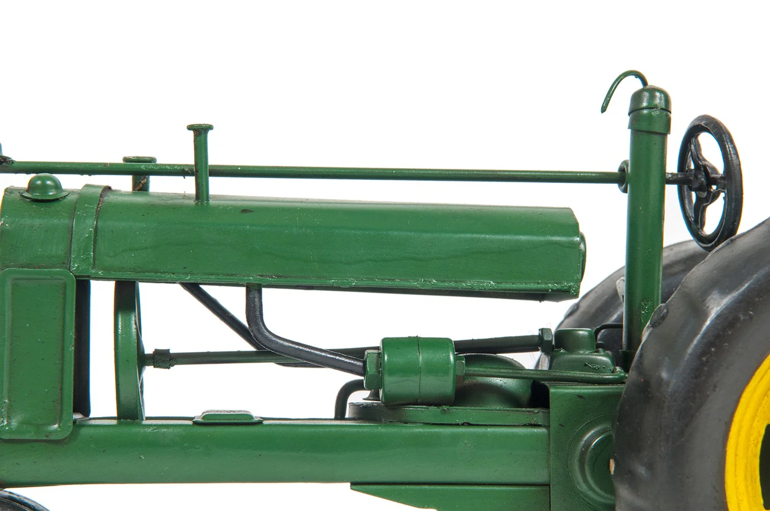 c1935 John Deere Model B Tractor Sculpture By Homeroots - Image 7