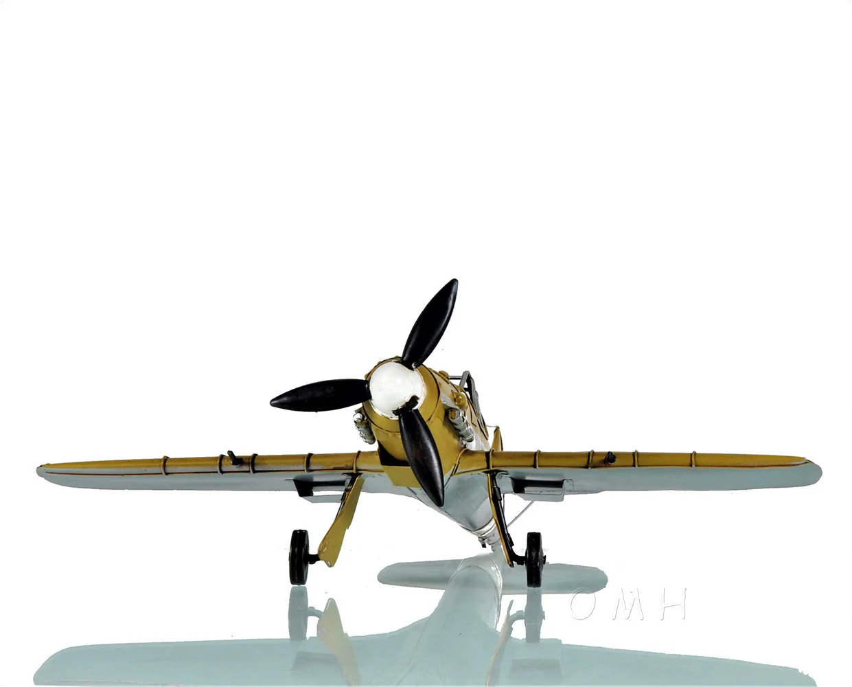c1935 Messerschmitt BF 109 Fighter Sculpture By Homeroots - Image 6