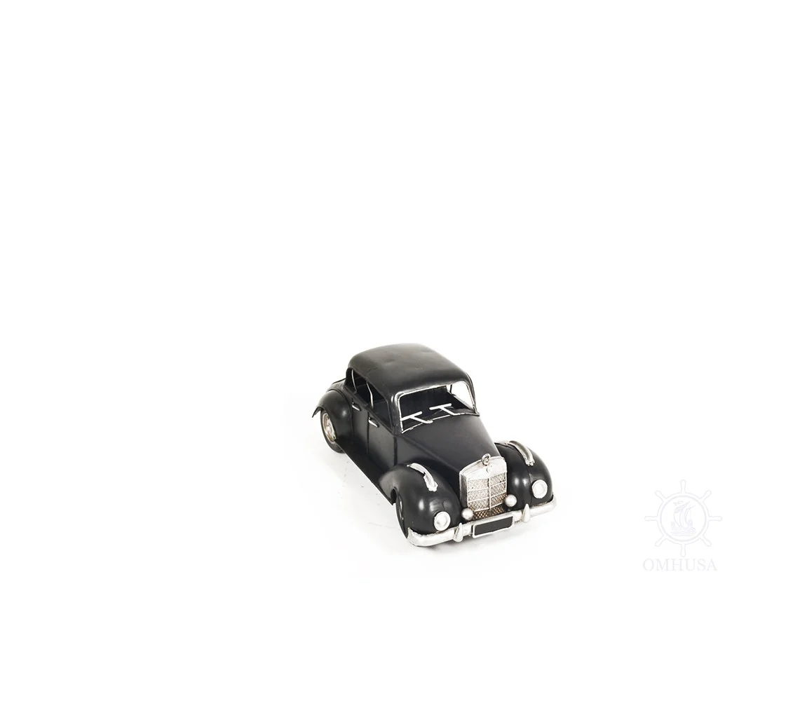 c1937 Plymouth P4 Deluxe Black Sculpture By Homeroots - Image 7