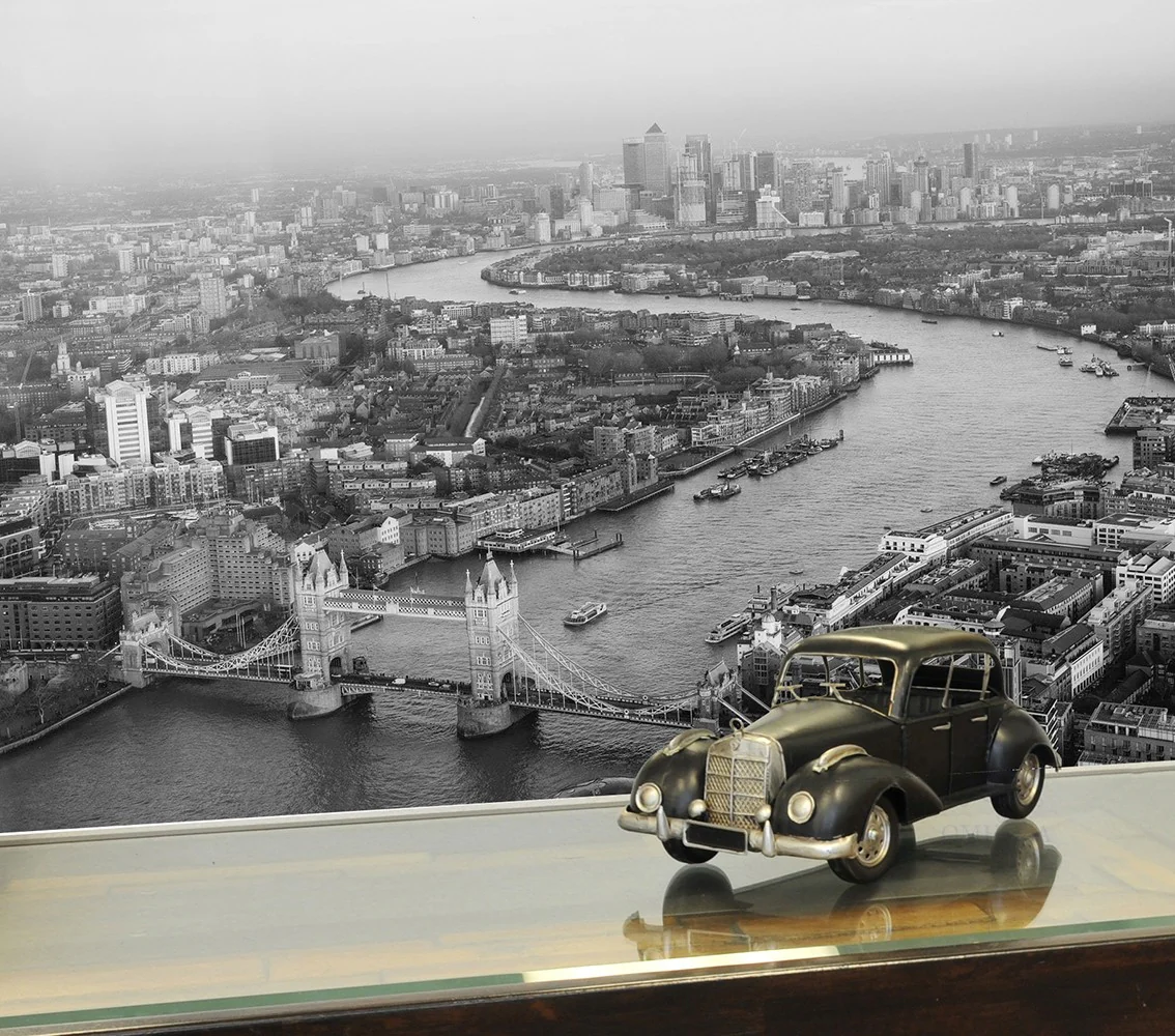 c1937 Plymouth P4 Deluxe Black Sculpture By Homeroots - Image 8