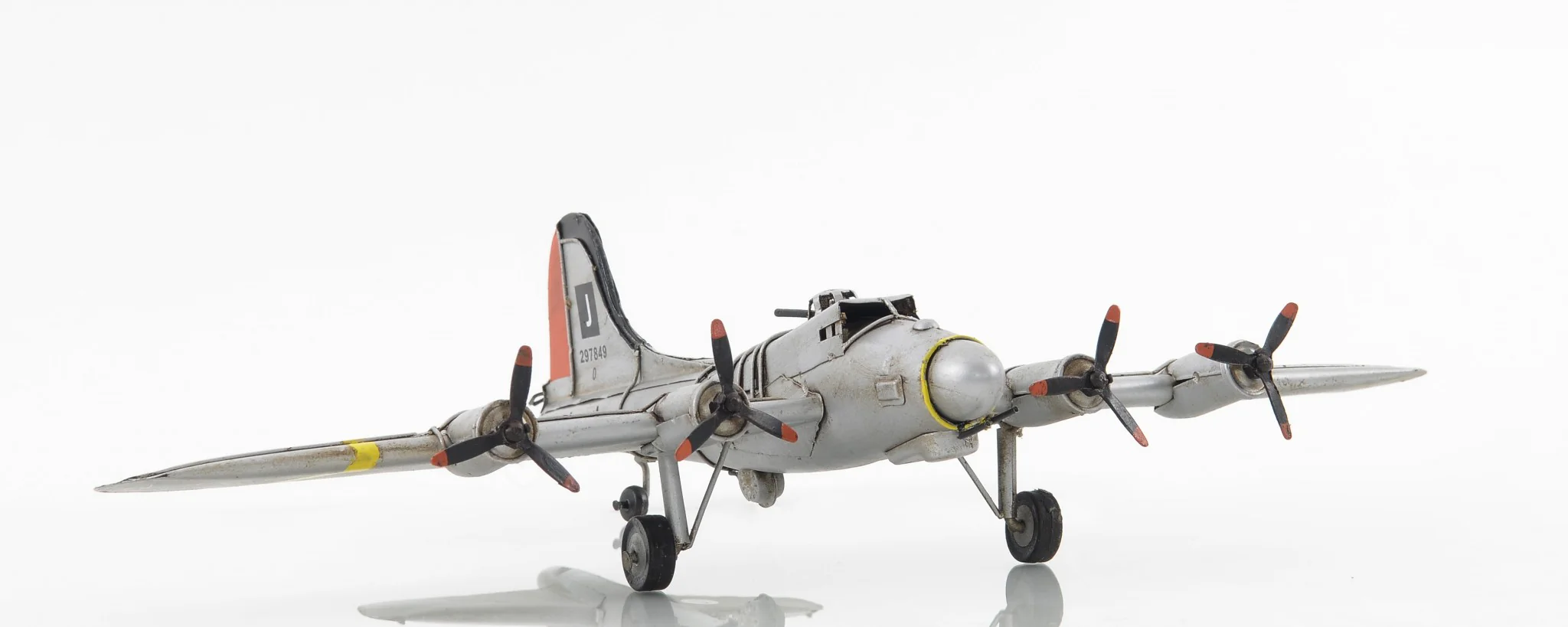 c1938 Boeing B-17 Flying Fortress Sculpture By Homeroots - Image 2