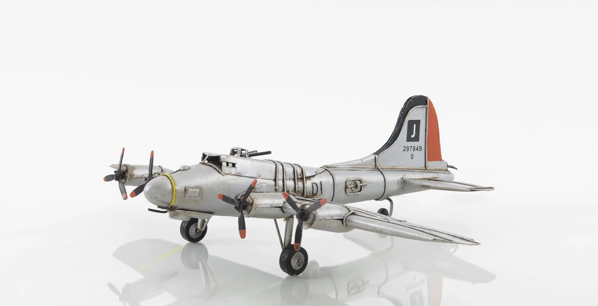 c1938 Boeing B-17 Flying Fortress Sculpture By Homeroots - Image 4