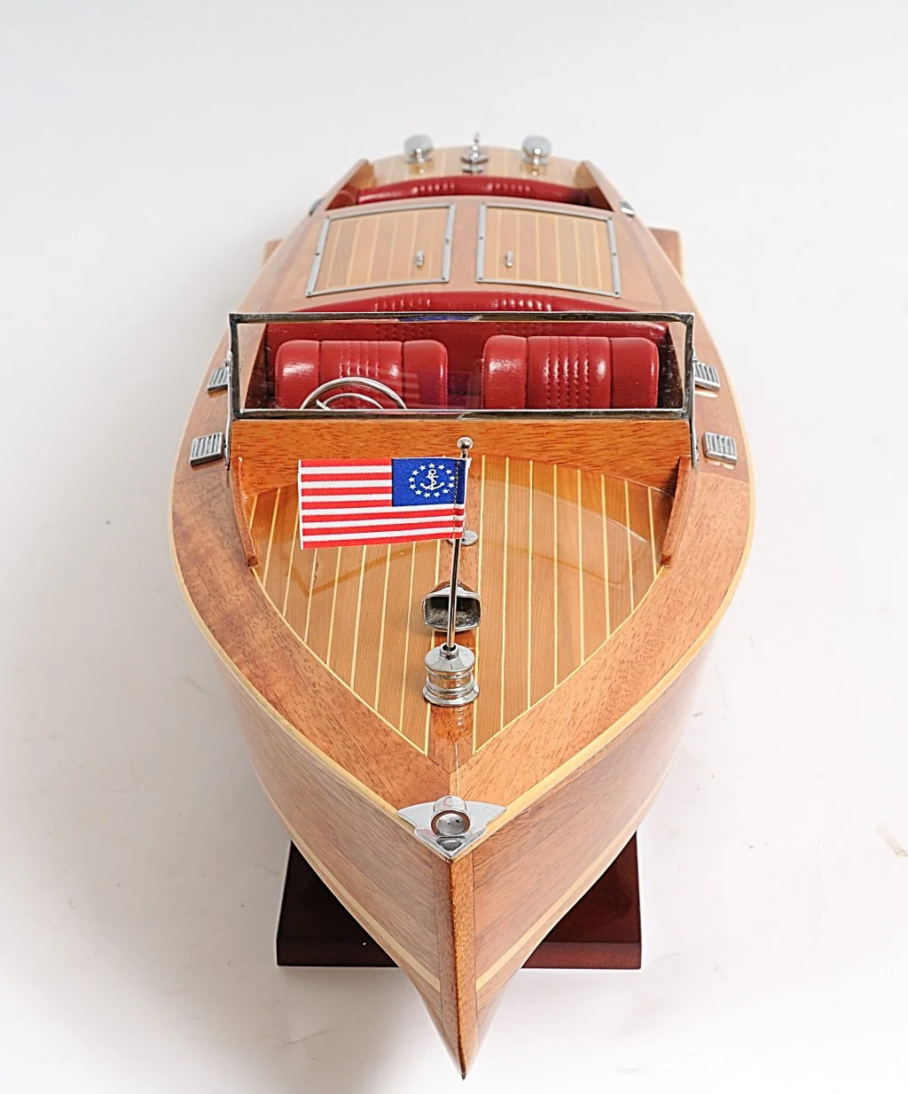 c1938 Chris Craft Runabout Large Model By Homeroots - Image 4