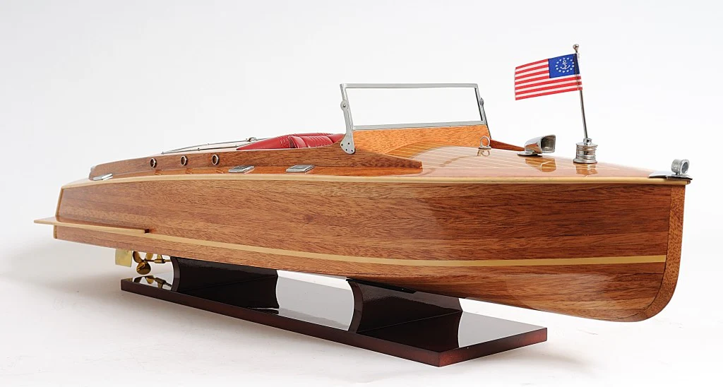 c1938 Chris Craft Runabout Large Model By Homeroots - Image 7