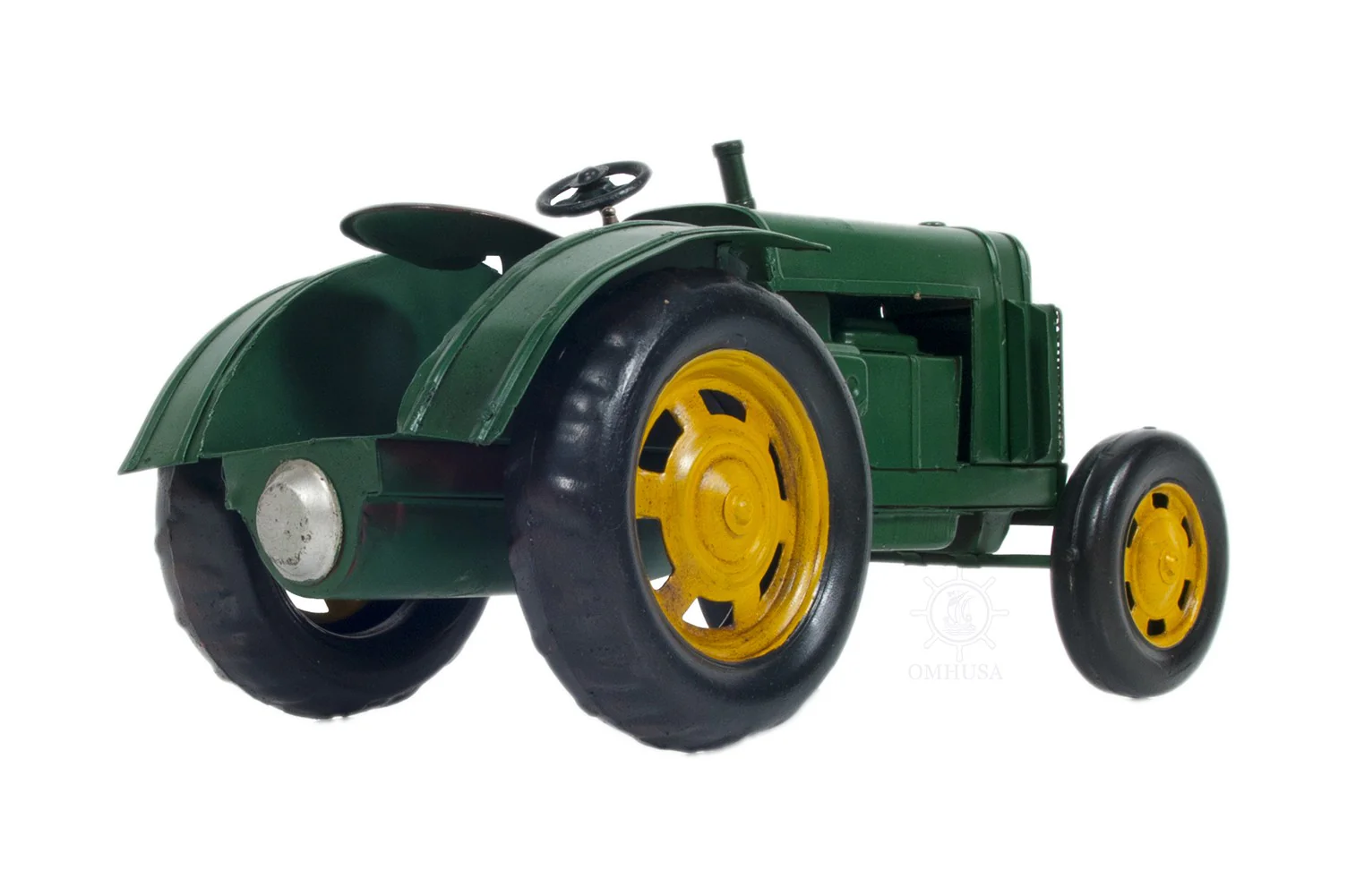 c1939 John Deere Model D Tractor Sculpture By Homeroots - Image 7