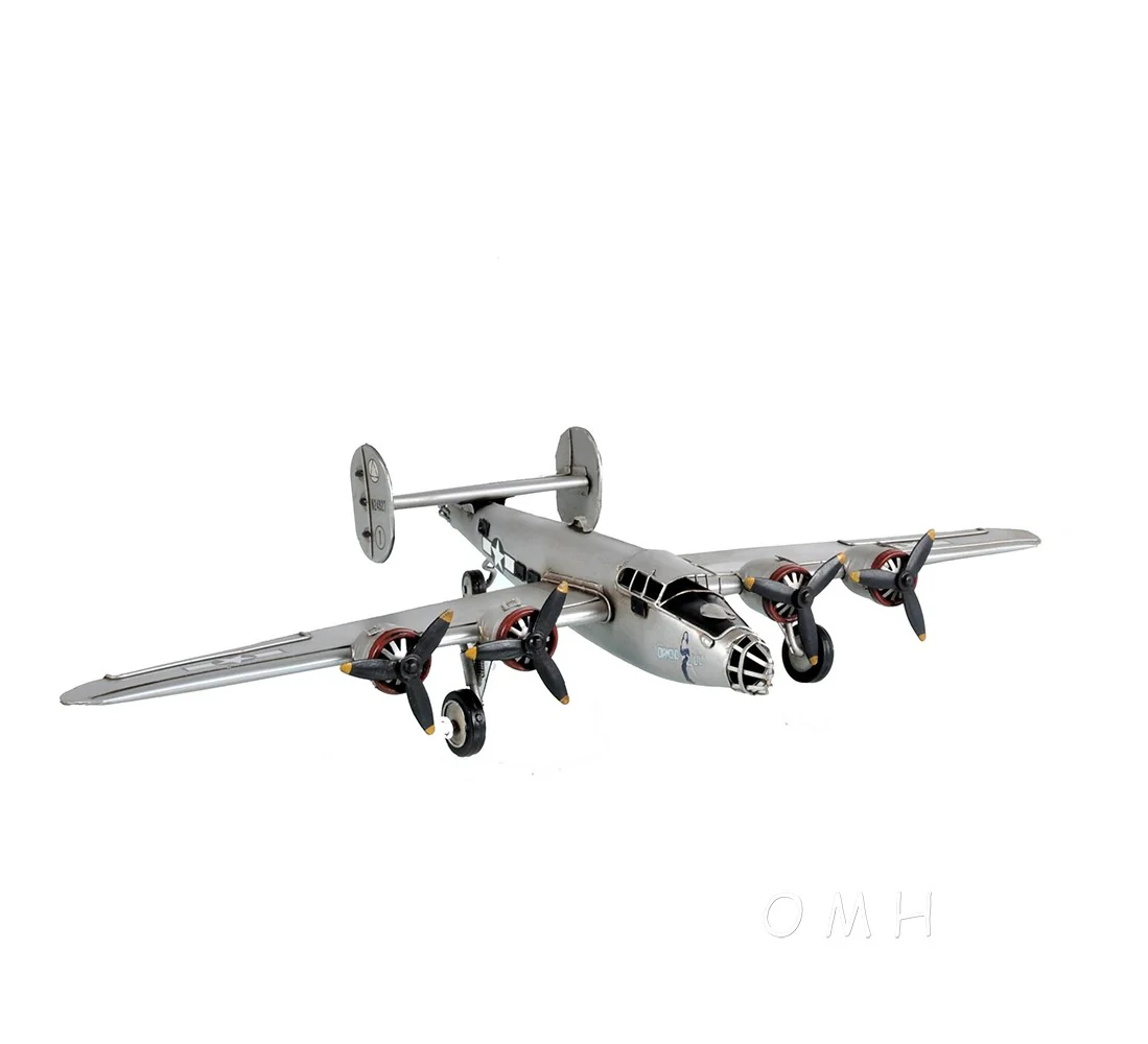 c1940 B-24 Liberator Bomber Sculpture By Homeroots - Image 5