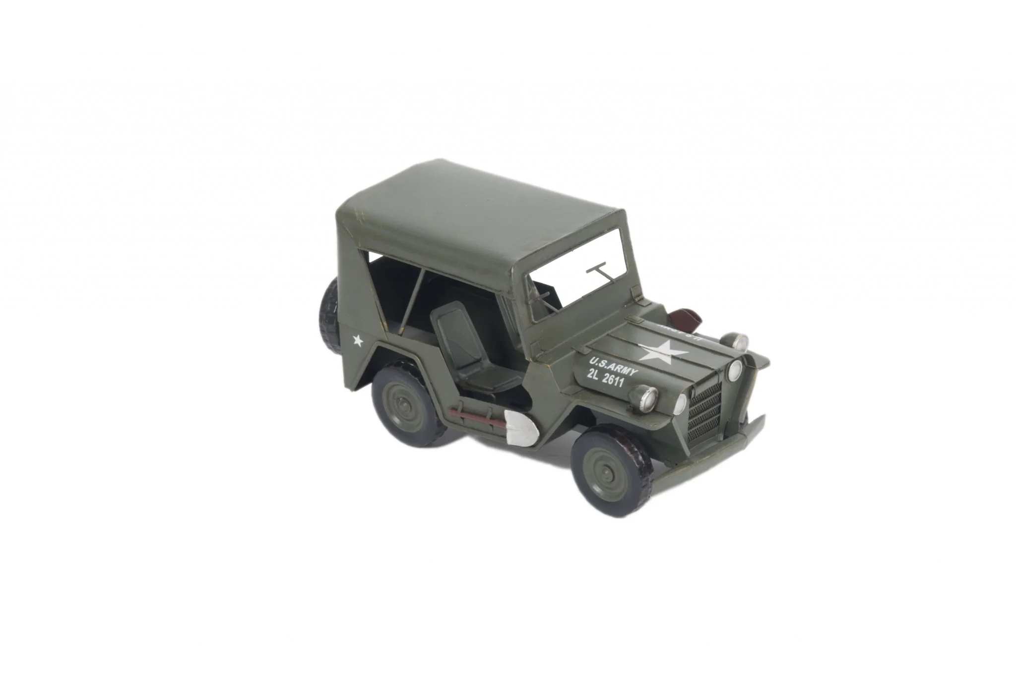 Willys Quad Overland Jeep Sculpture By Homeroots - Image 4