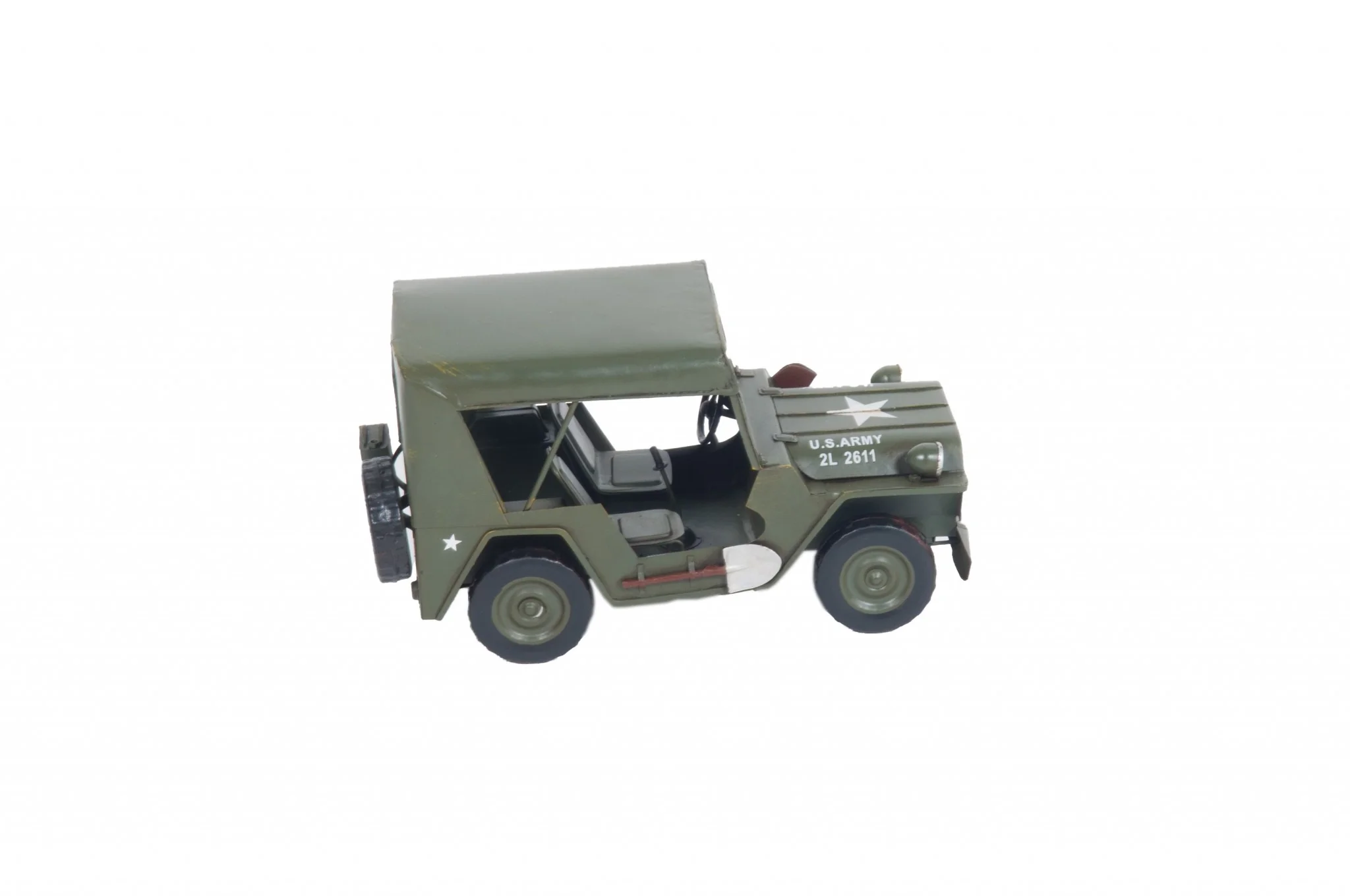 Willys Quad Overland Jeep Sculpture By Homeroots - Image 5