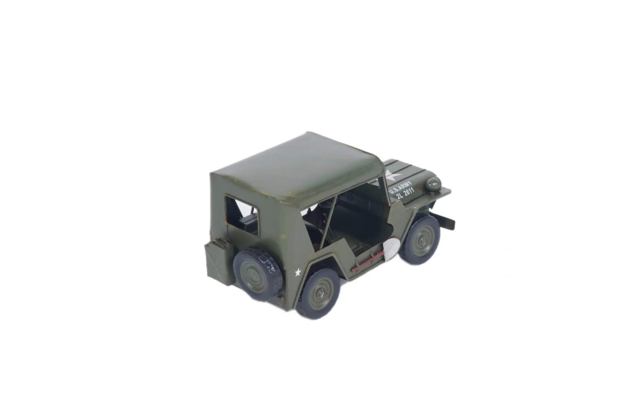 Willys Quad Overland Jeep Sculpture By Homeroots - Image 6