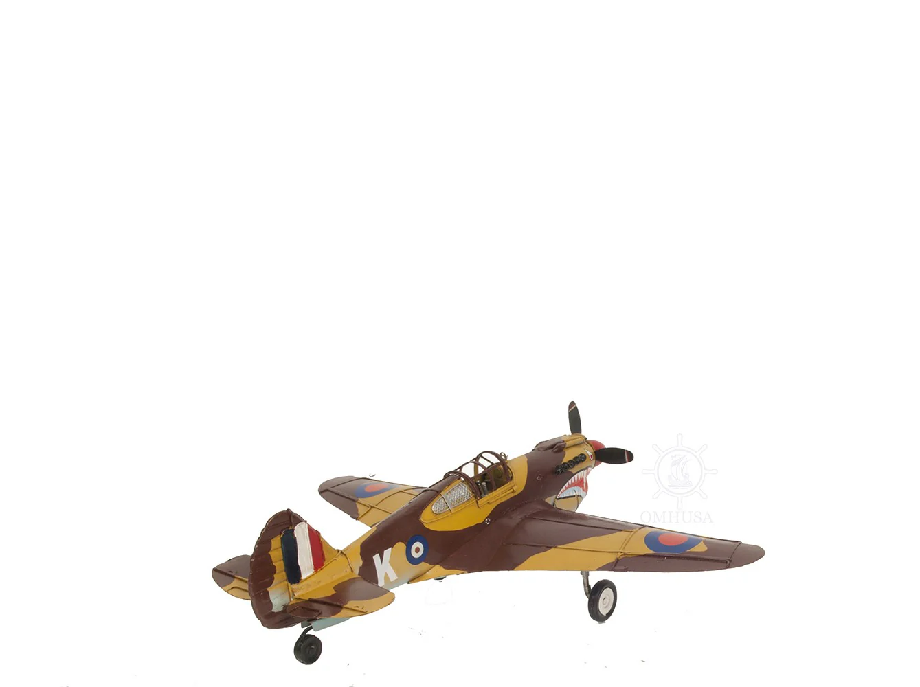 c1941 Curtiss Hawk 81A Large Sculpture By Homeroots - Image 4