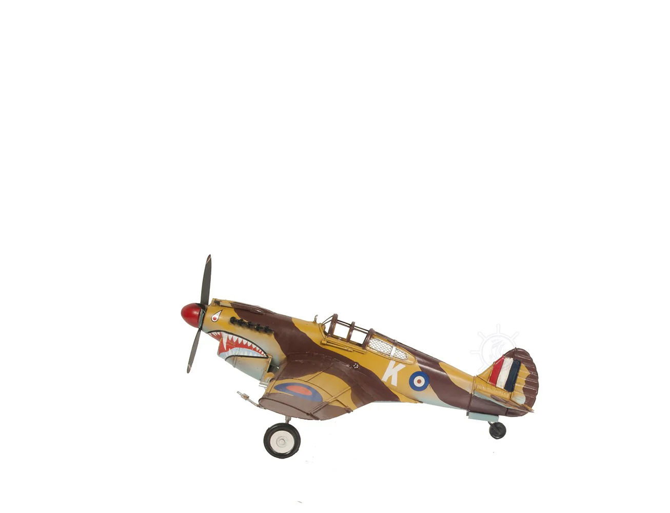 c1941 Curtiss Hawk 81A Large Sculpture By Homeroots - Image 6
