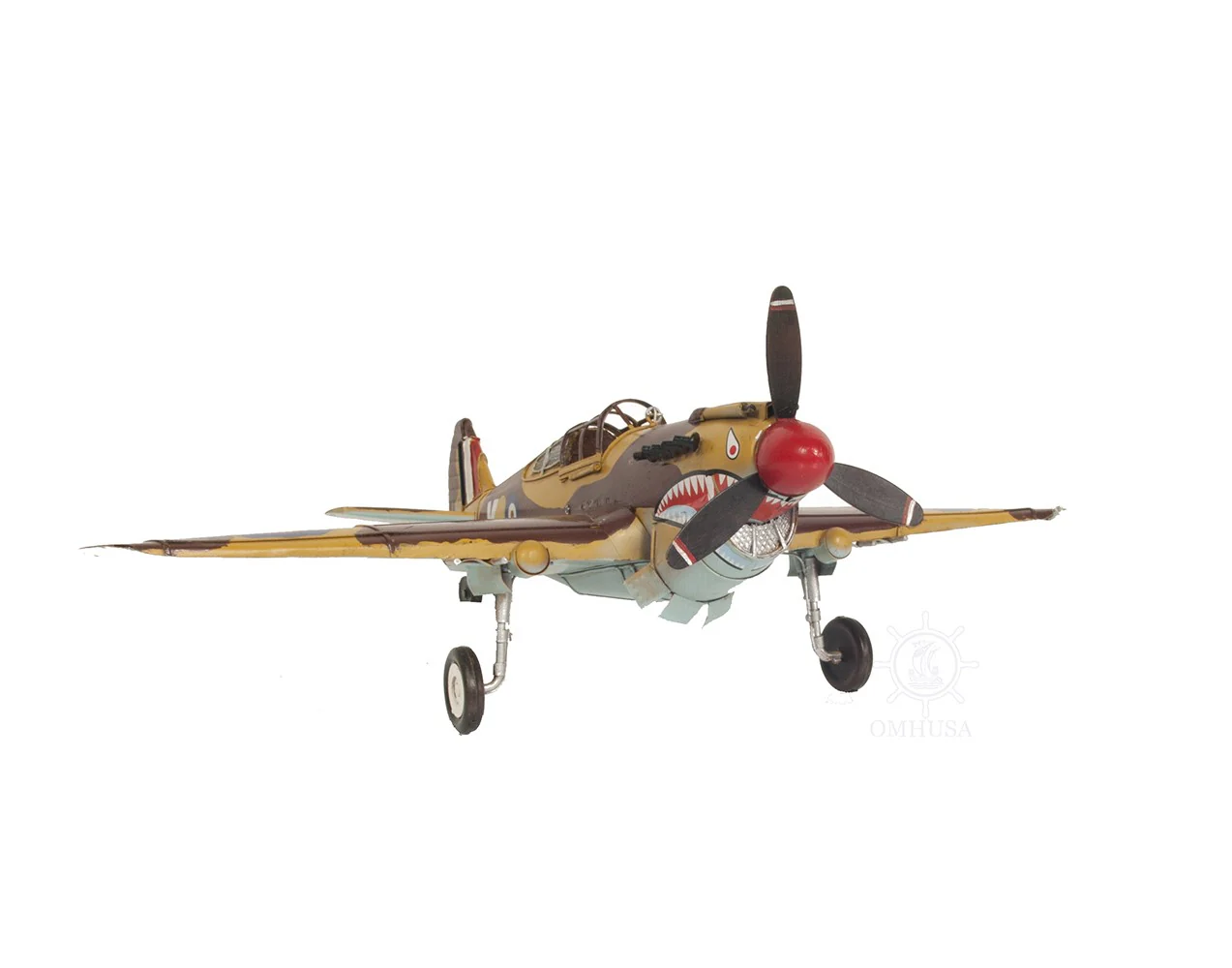 c1941 Curtiss Hawk 81A Large Sculpture By Homeroots - Image 9