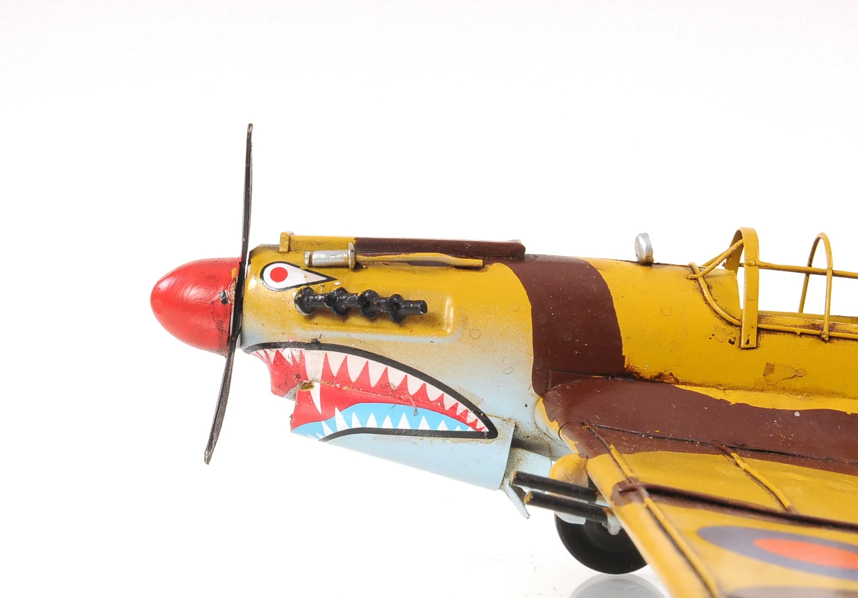 c1941 Curtiss Hawk 81A Sculpture By Homeroots - Image 4