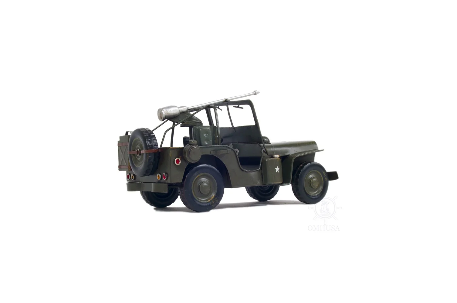 c1941 Green Willys MB Overland Jeep By Homeroots - Image 4