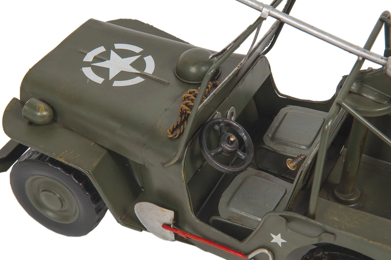 c1941 Green Willys MB Overland Jeep By Homeroots - Image 9