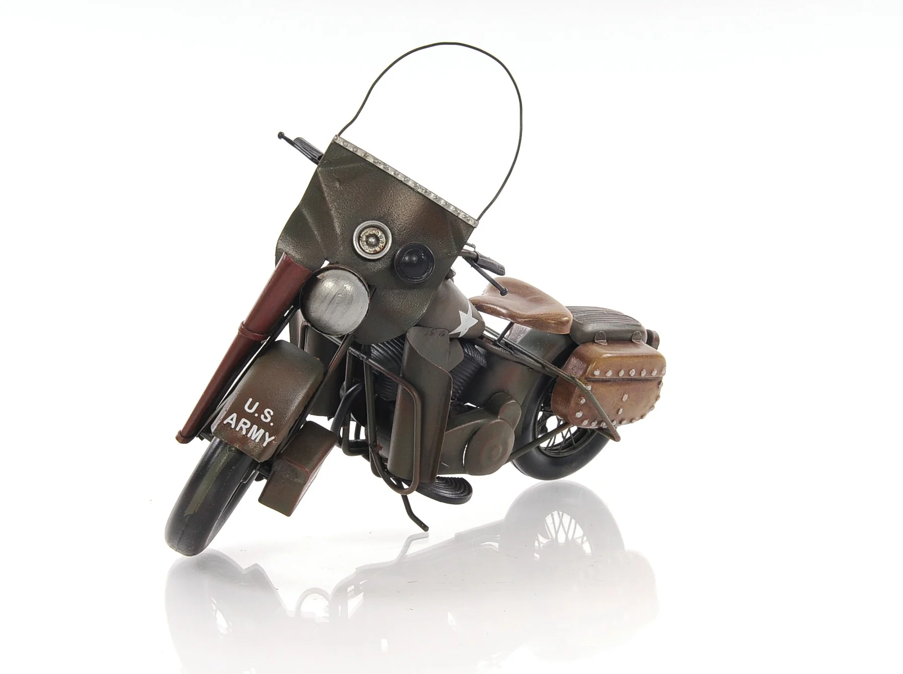 c1942 WLA Harley Davidson Sculpture By Homeroots - Image 4