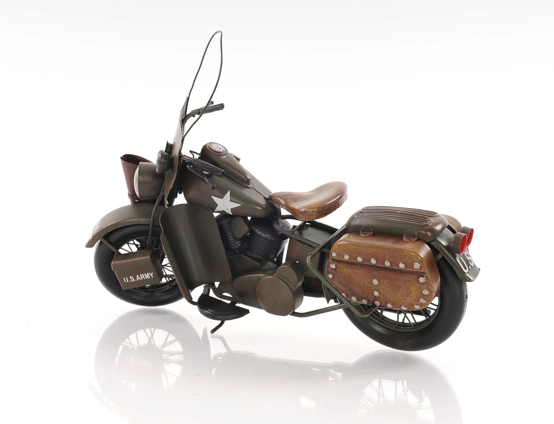 c1942 WLA Harley Davidson Sculpture By Homeroots - Image 5