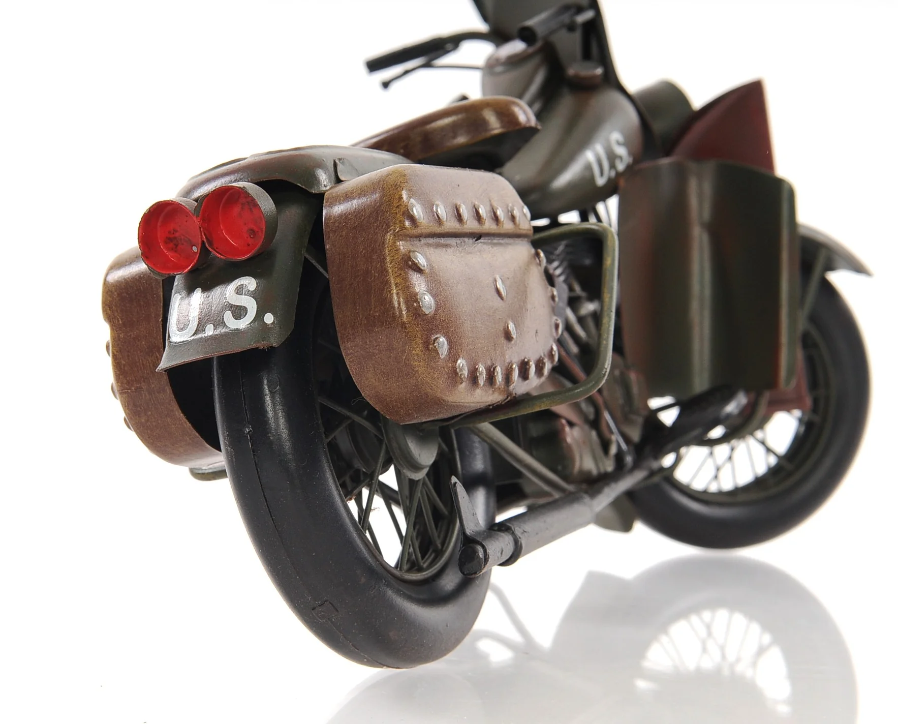 c1942 WLA Harley Davidson Sculpture By Homeroots - Image 8