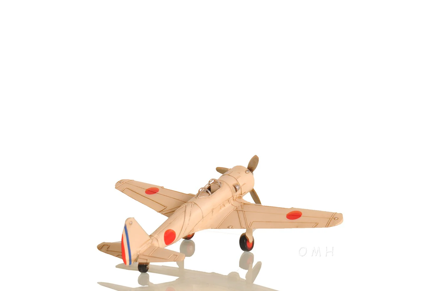 c1943 Nakajima Ki-43 Oscar Sculpture By Homeroots - Image 4