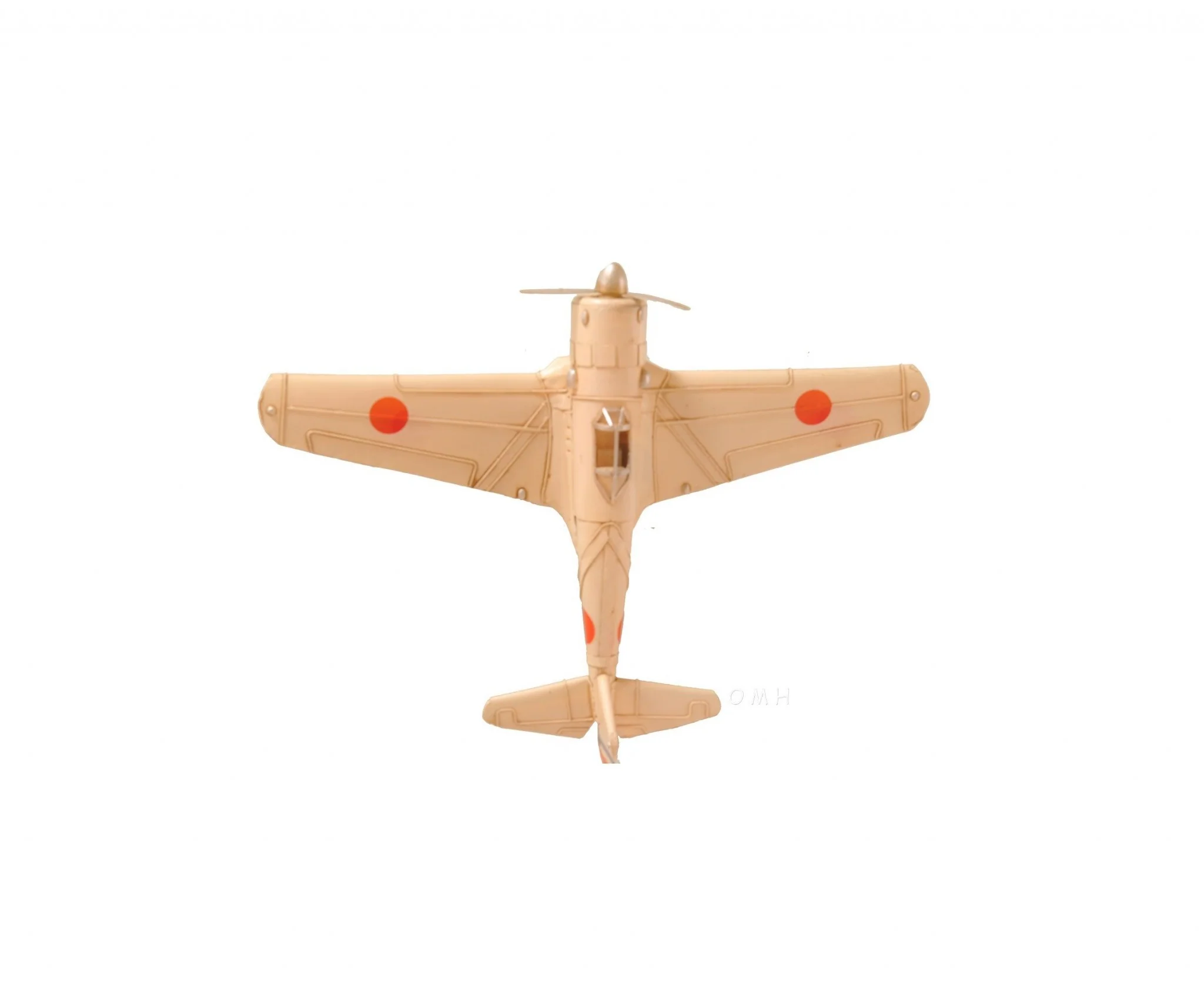 c1943 Nakajima Ki-43 Oscar Sculpture By Homeroots - Image 6