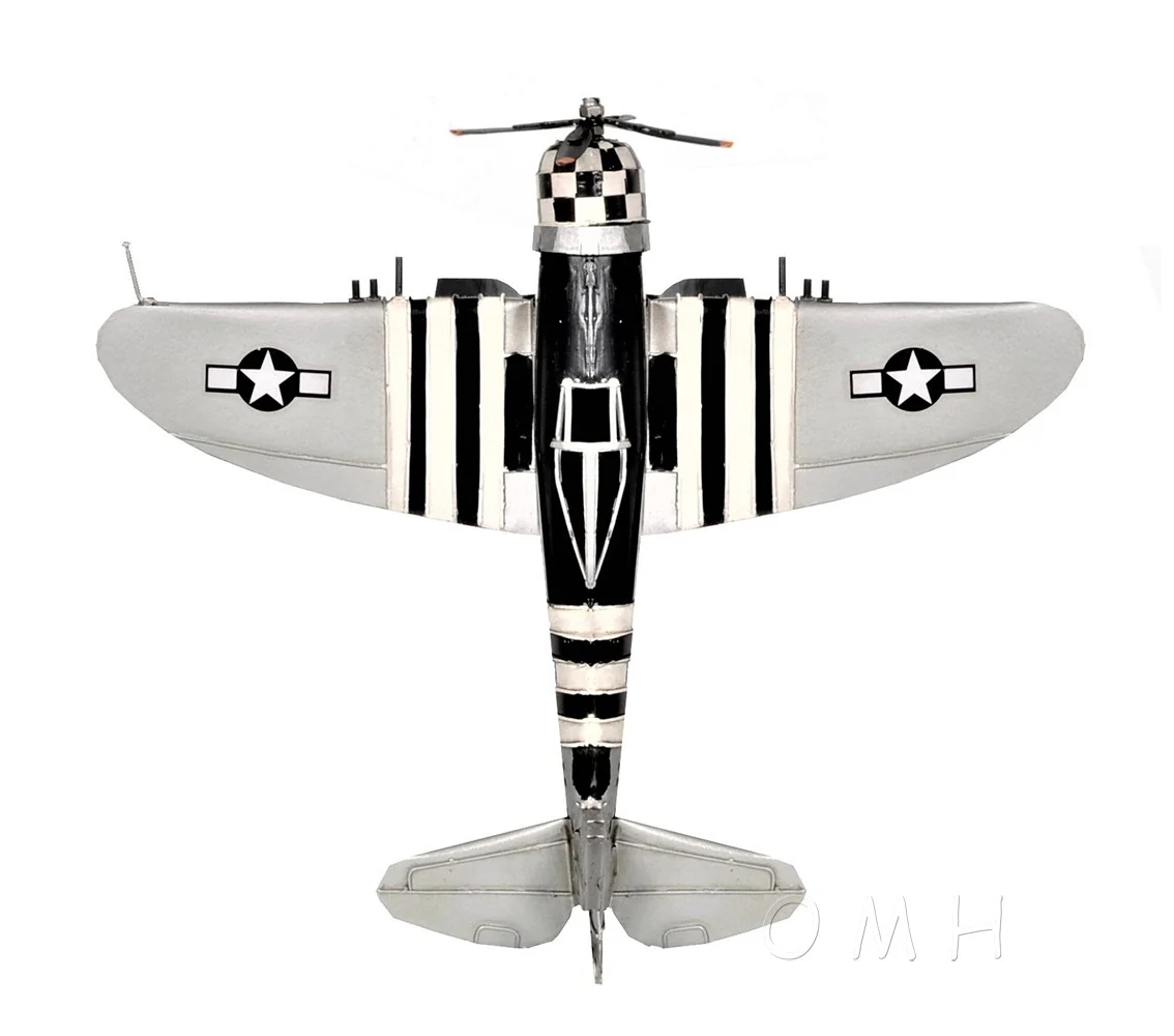 c1943 Republic P-47 Thunderbolt Sculpture By Homeroots - Image 3