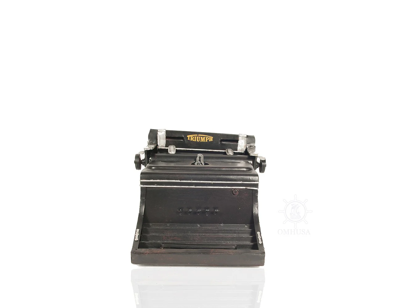 c1945Triumph German Typewriter Sculpture By Homeroots - Image 3