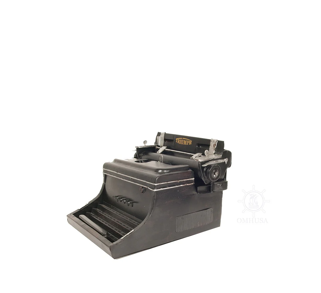 c1945Triumph German Typewriter Sculpture By Homeroots - Image 4
