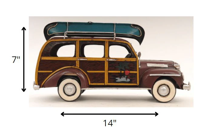 c1947 Chevrolet Suburban Sculpture By Homeroots - Image 9
