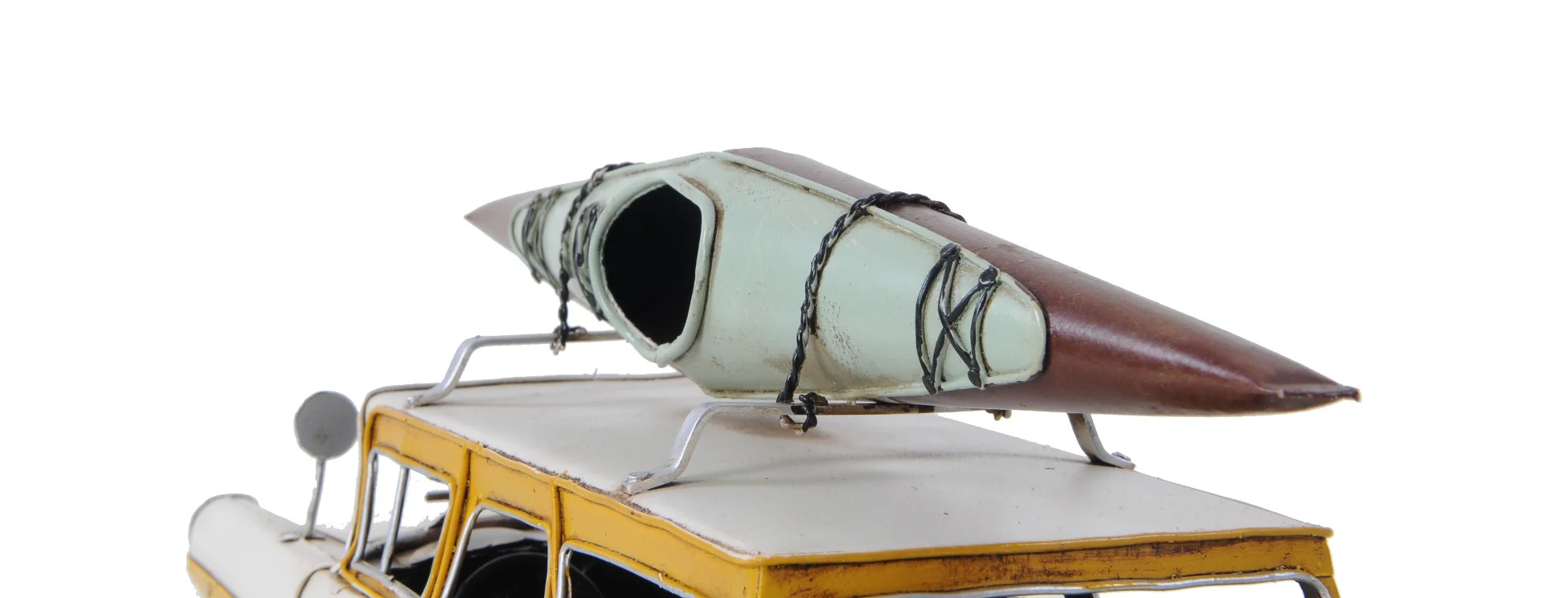 c1957 Ford Country Squire Station Wagon Sculpture By Homeroots - Image 3