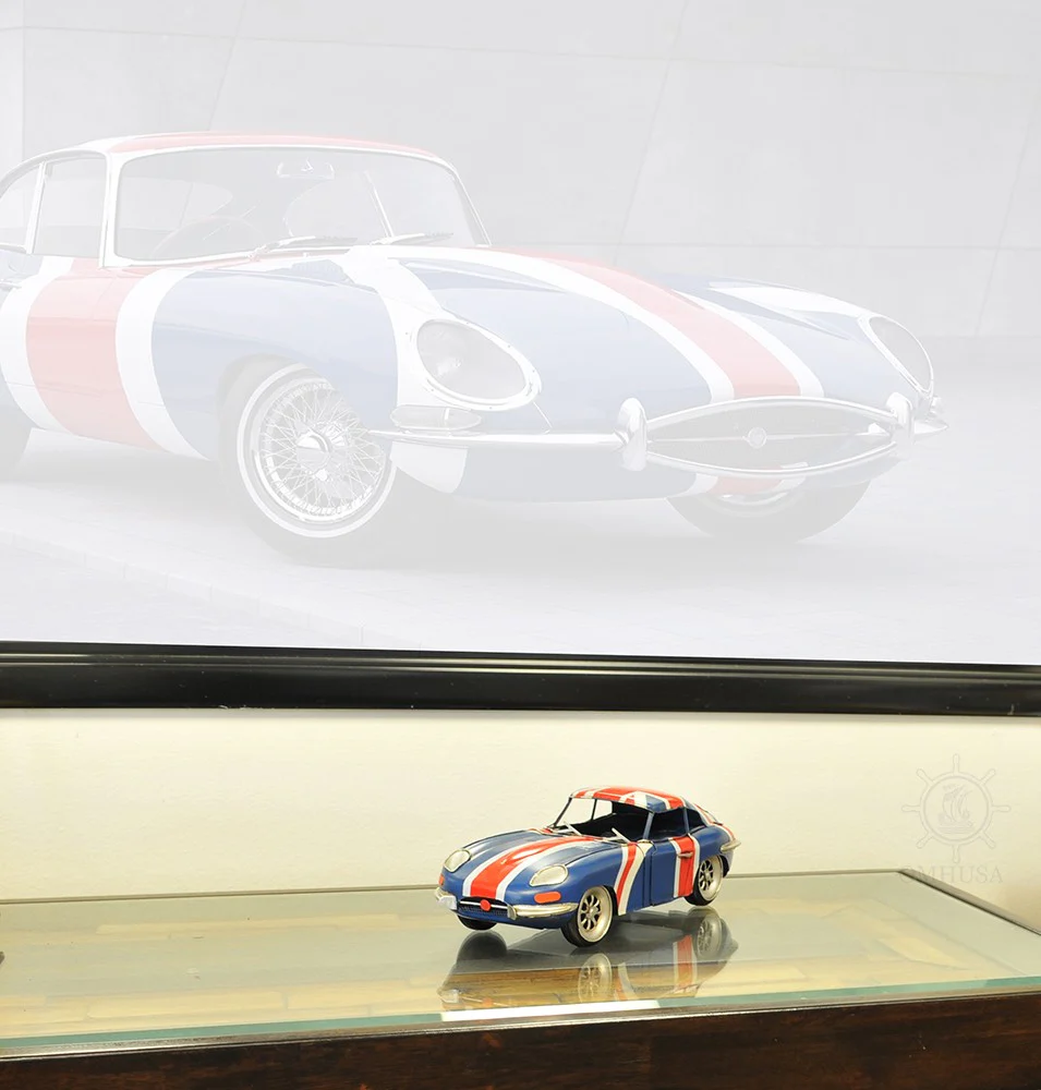c1961 Jaguar E-Type Sculpture By Homeroots - Image 5
