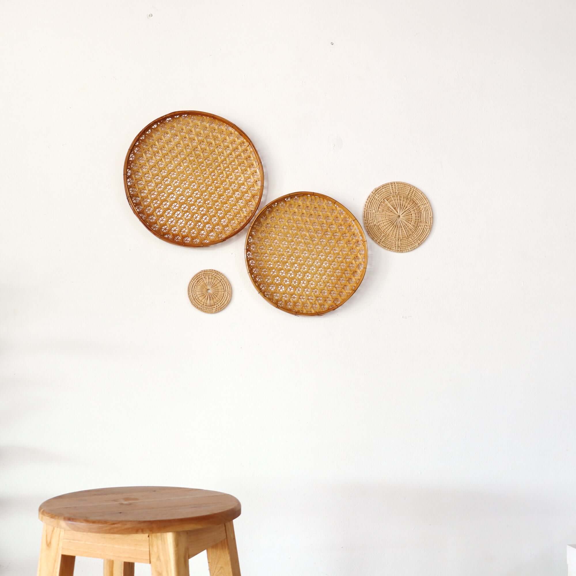 Ca Sey - Wall Hanging Art Decor Set 4 By Thaihome - Image 3