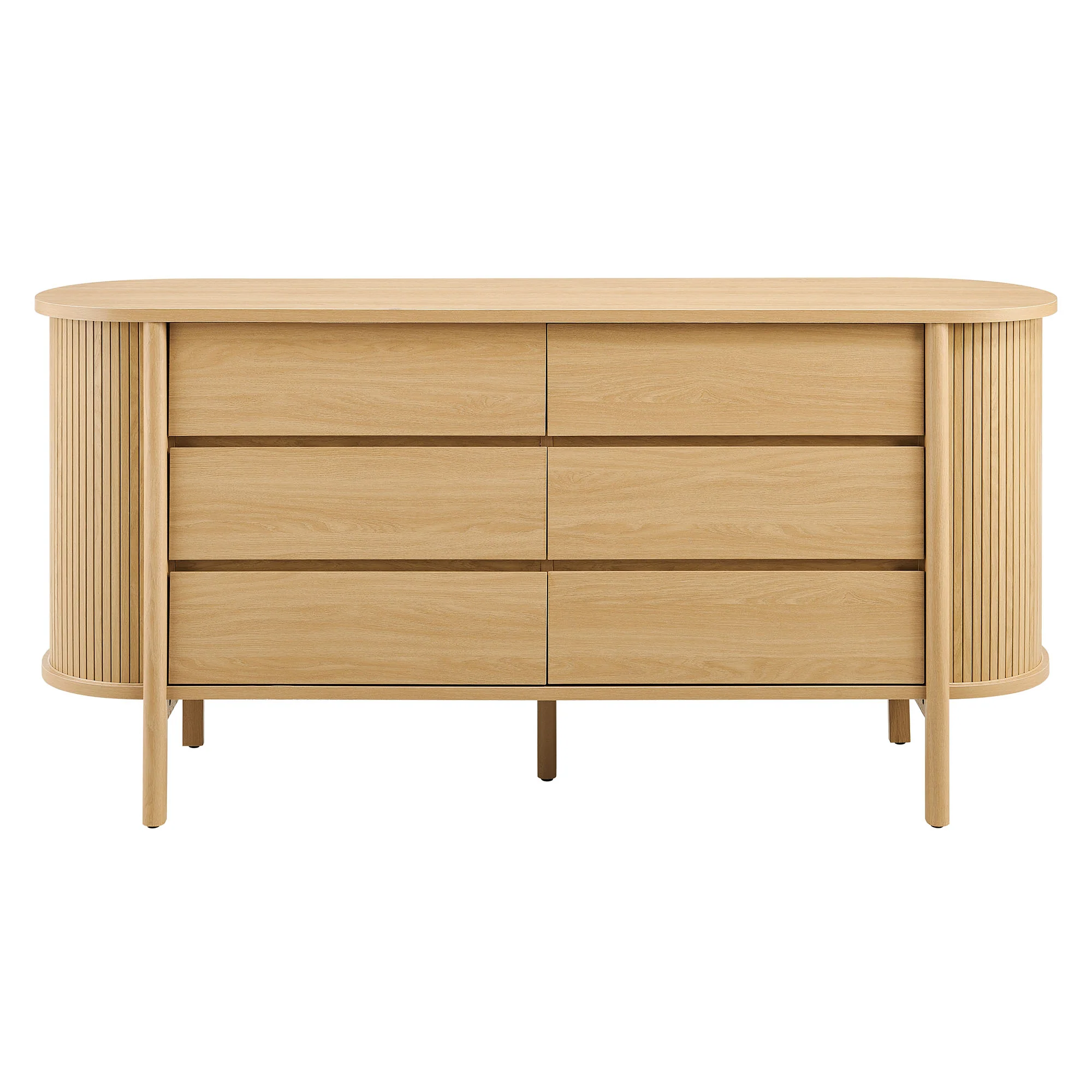 Cadence 6-Drawer Curved Dresser by Modway - Image 3