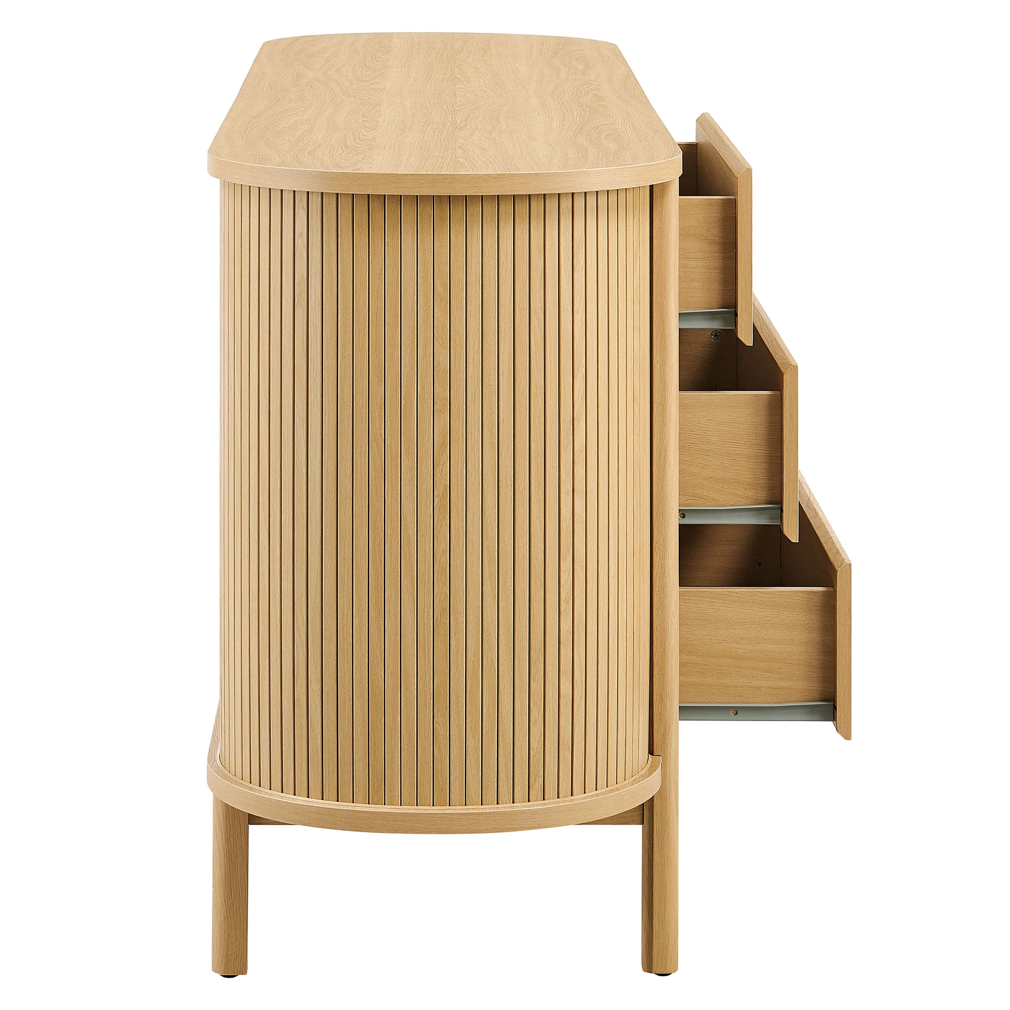 Cadence 6-Drawer Curved Dresser by Modway - Image 4