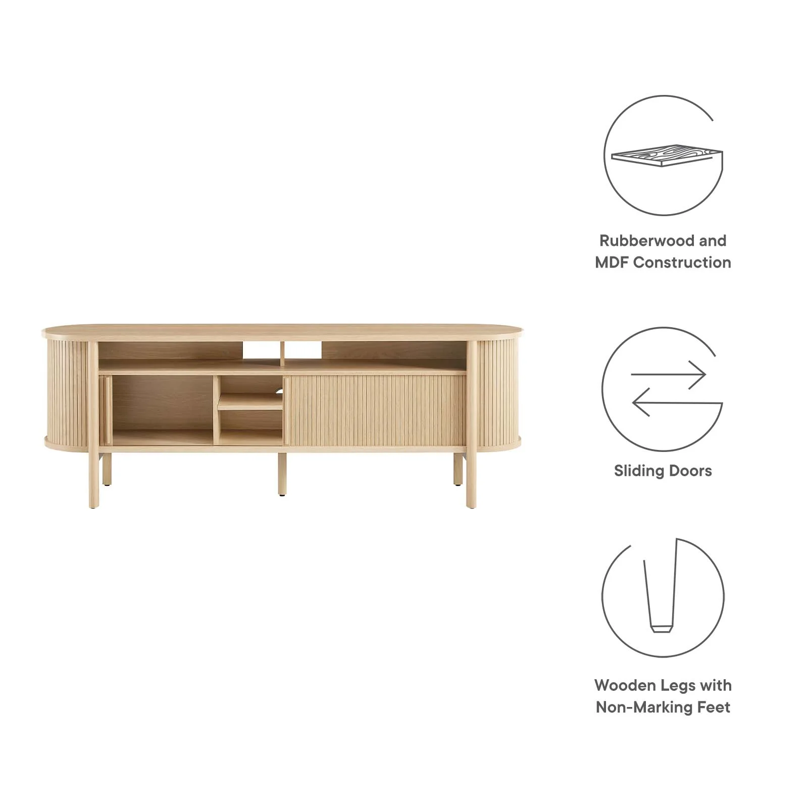 Cadence 71" TV Stand By Modway - EEI-6310 - Image 3