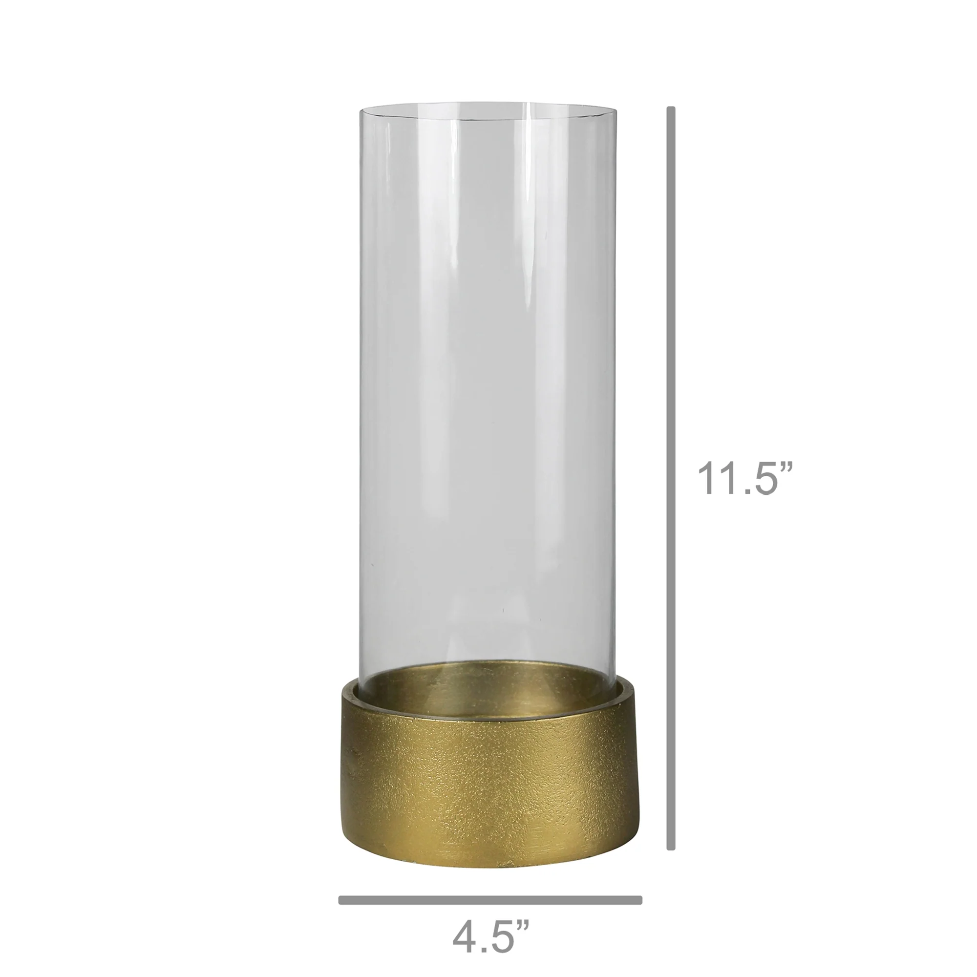 Cadet Hurricane with Base, Brass Set Of 2 By HomArt - Image 4
