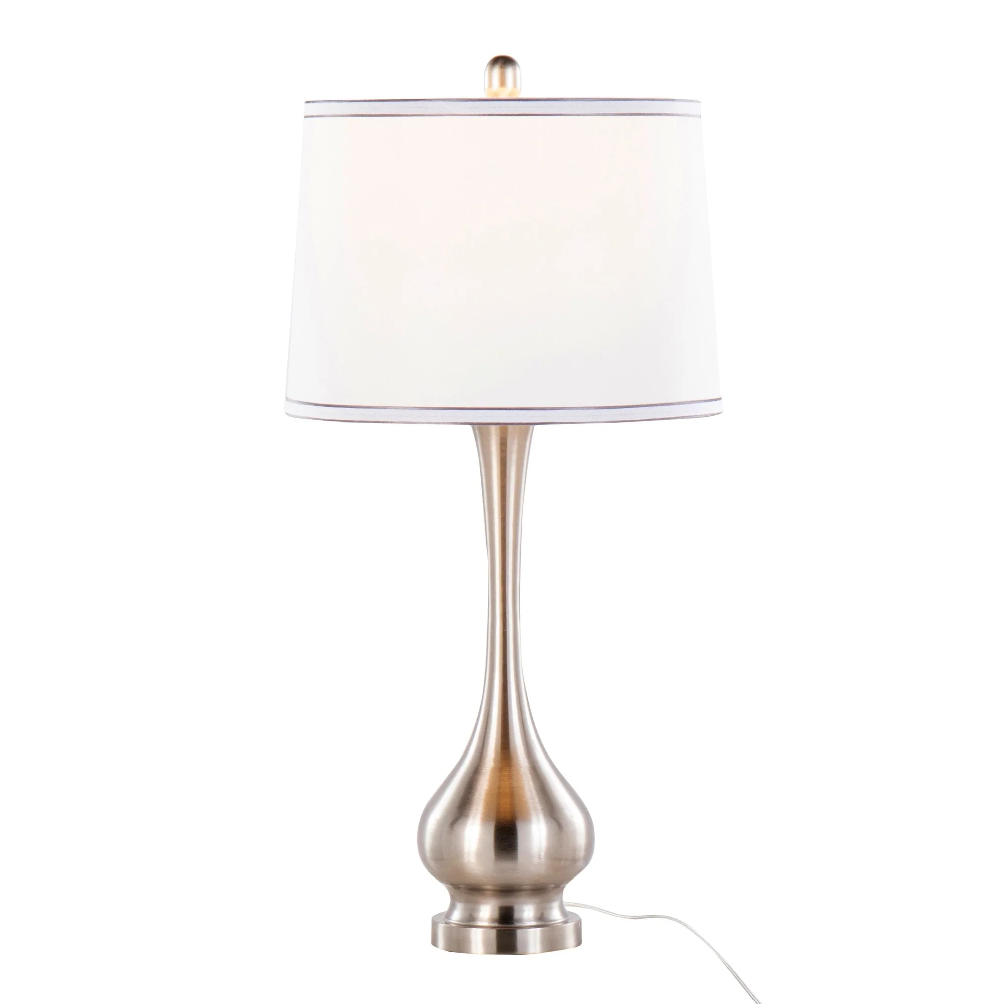 Cairo 28.75" Metal Table Lamp - Set of 2 By LumiSource - GTS29-CAIRO BNIW2 - Image 4