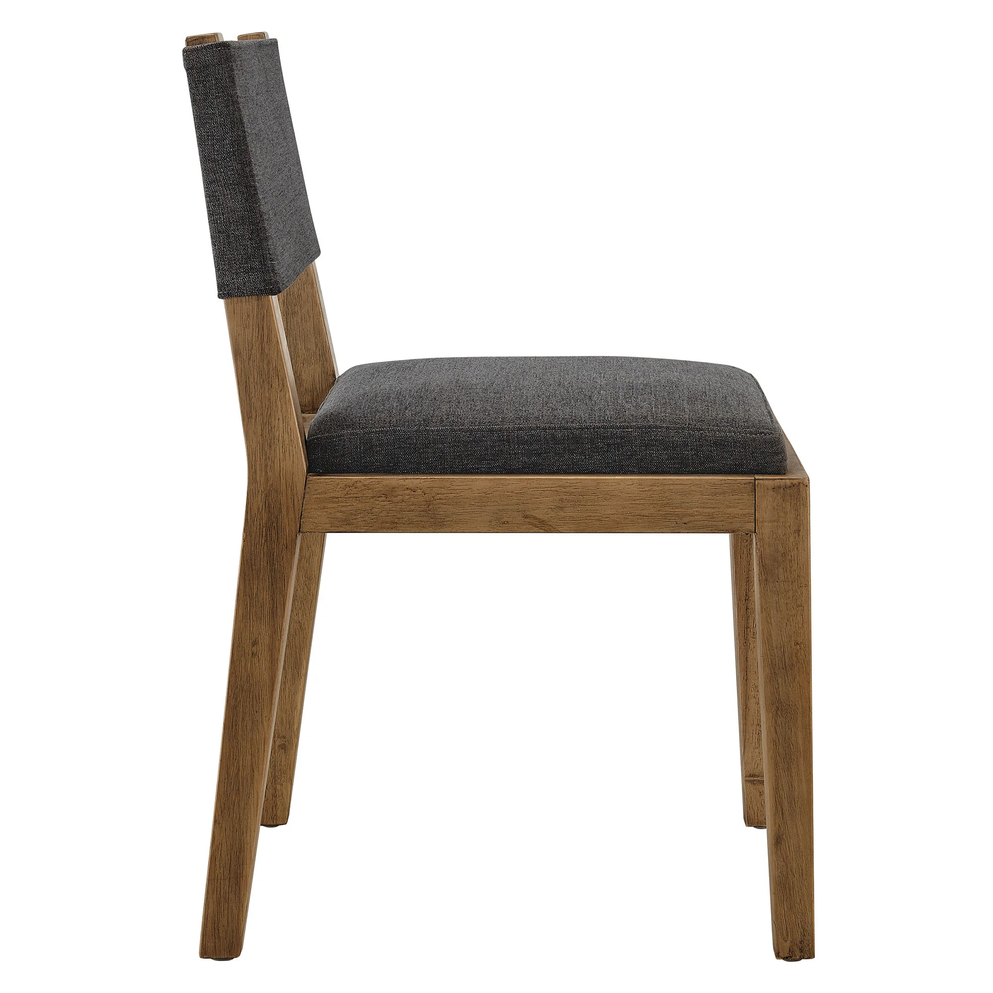 Calder Fabric Upholstered Wood Armless Dining Chair by Modway - Image 2