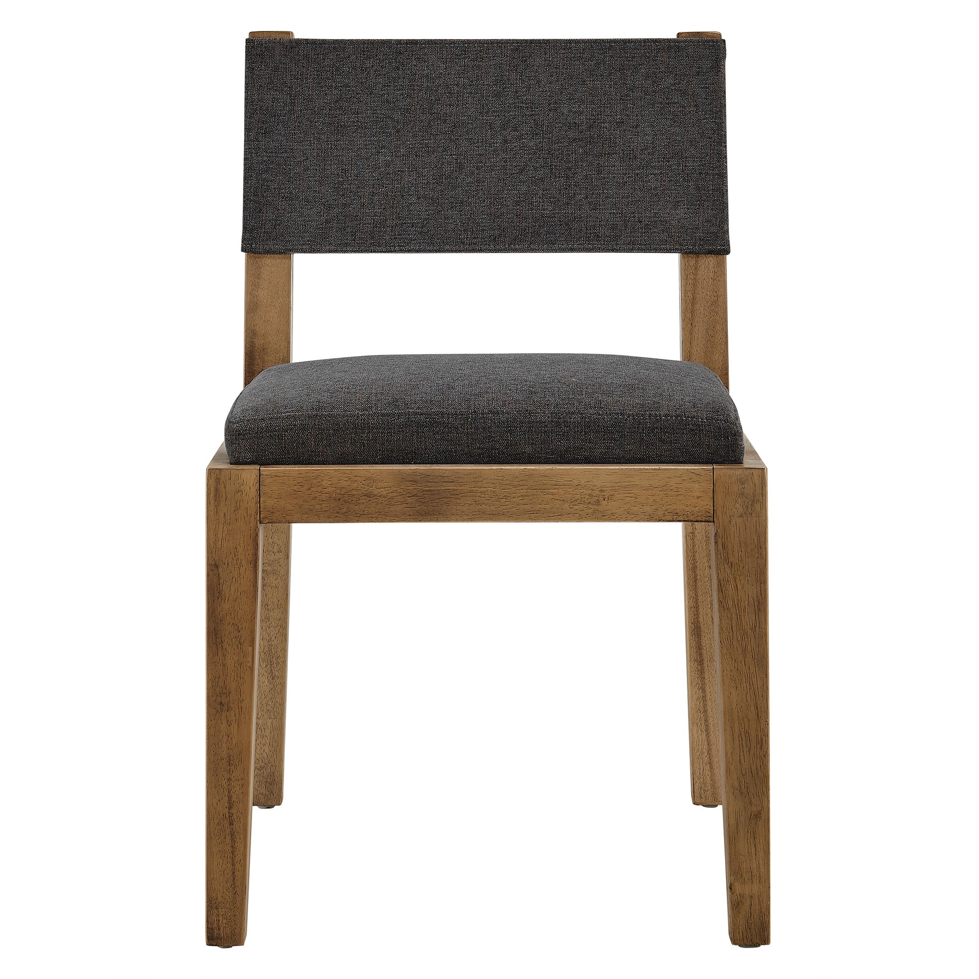 Calder Fabric Upholstered Wood Armless Dining Chair by Modway - Image 4