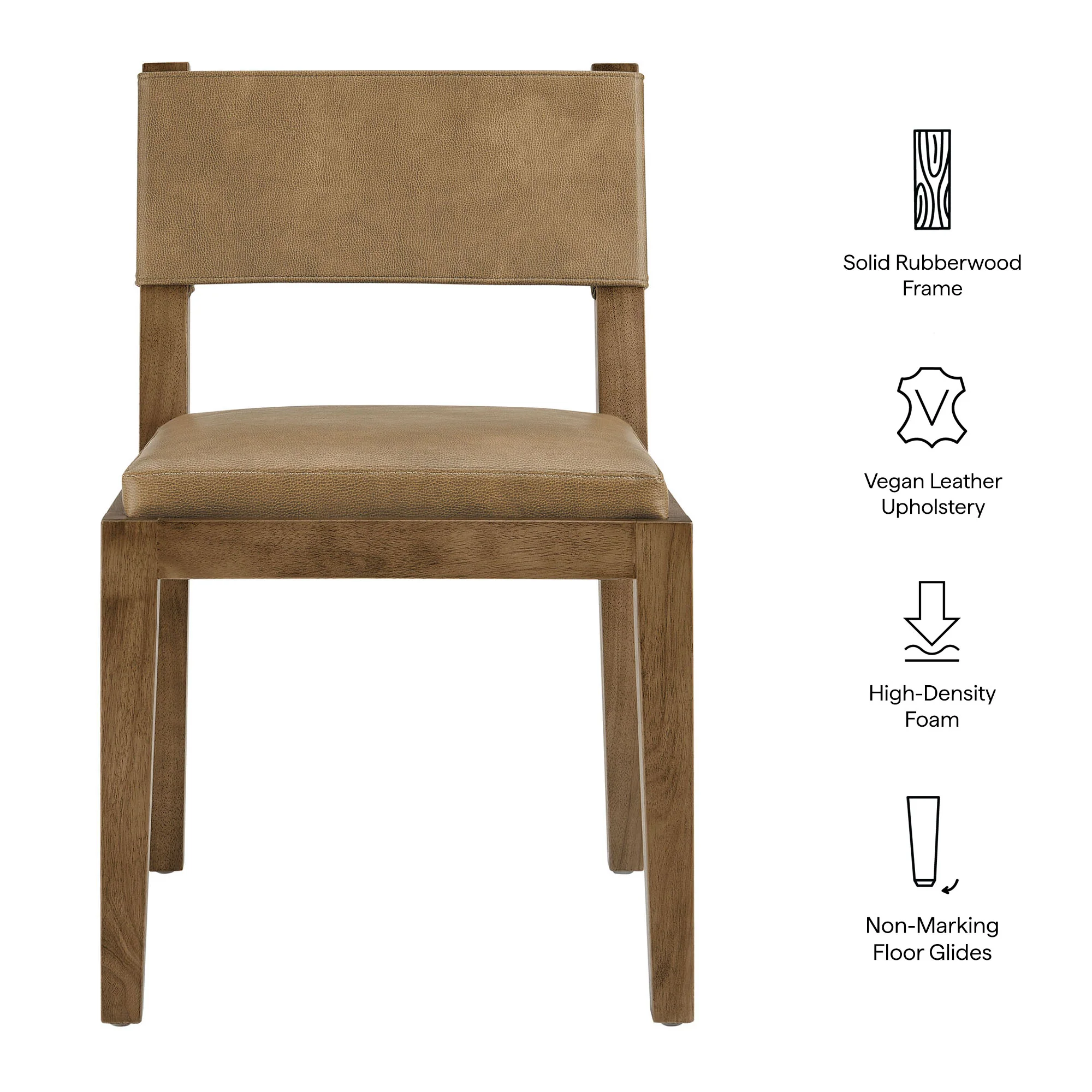 Calder Vegan Leather Dining Side Chair by Modway - Image 17