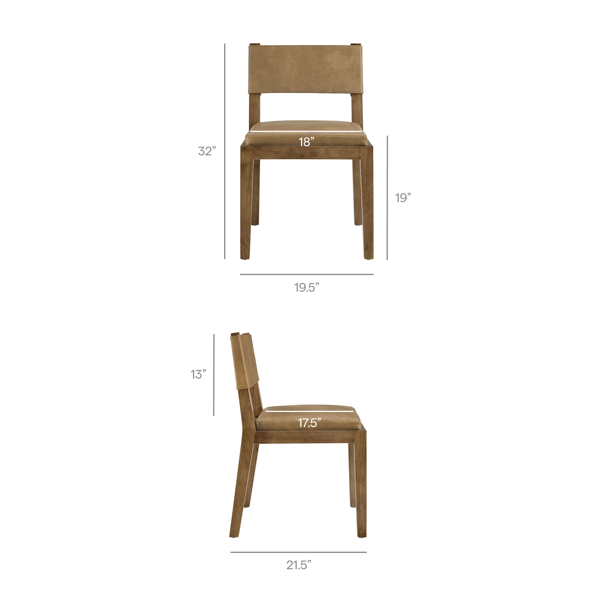 Calder Vegan Leather Dining Side Chair by Modway - Image 18