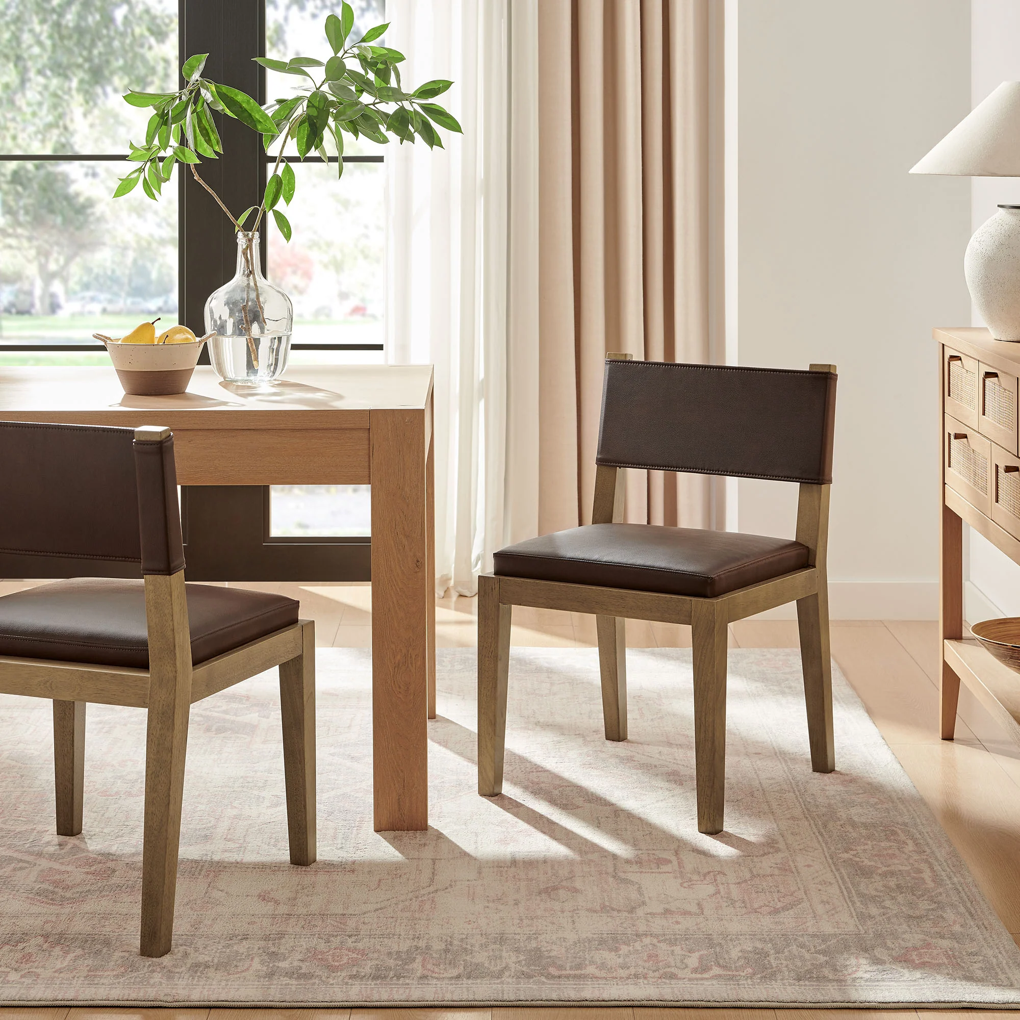 Calder Vegan Leather Dining Side Chair by Modway - Image 7