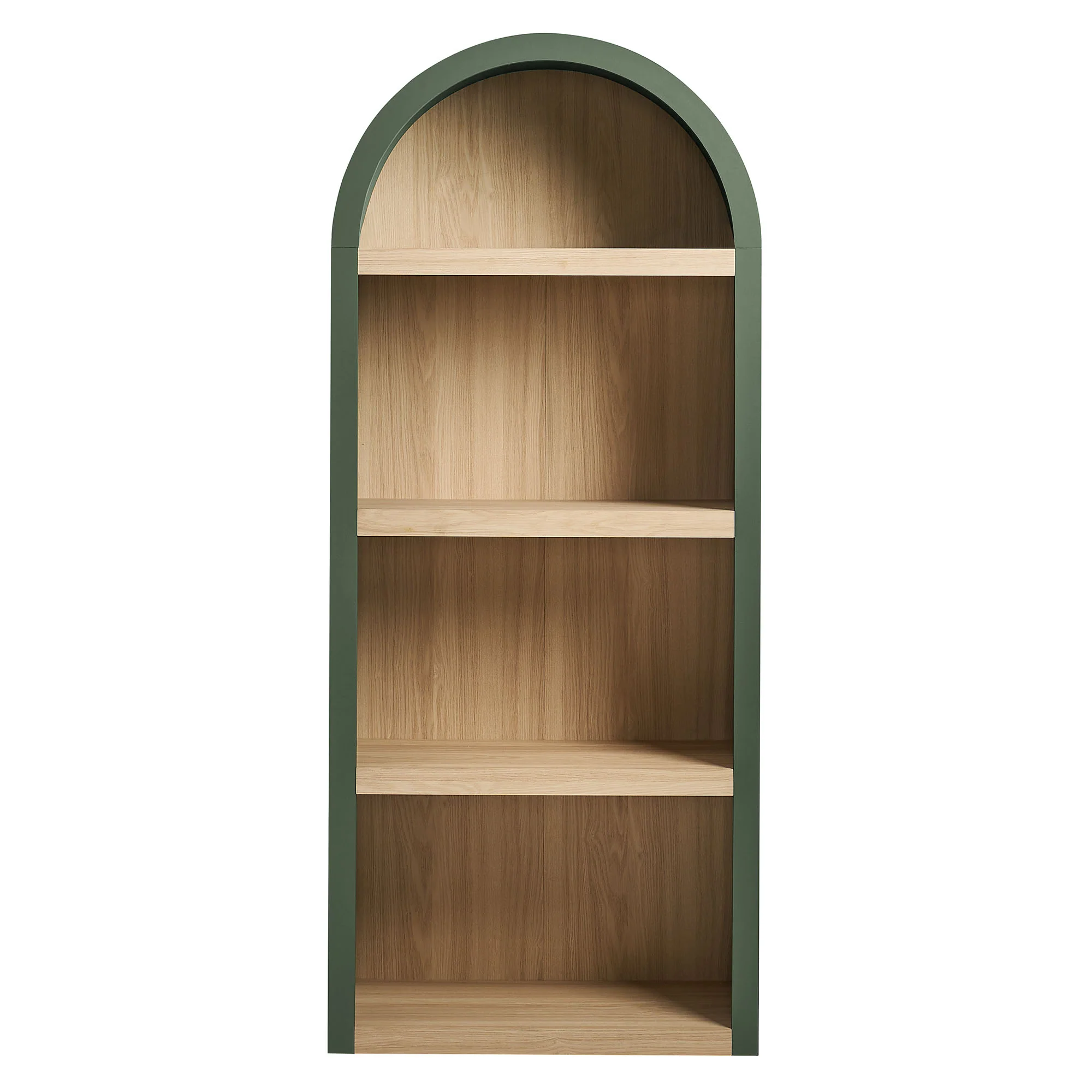 Caleb 4 Arched Display Shelf Bookcase by Modway - Image 11