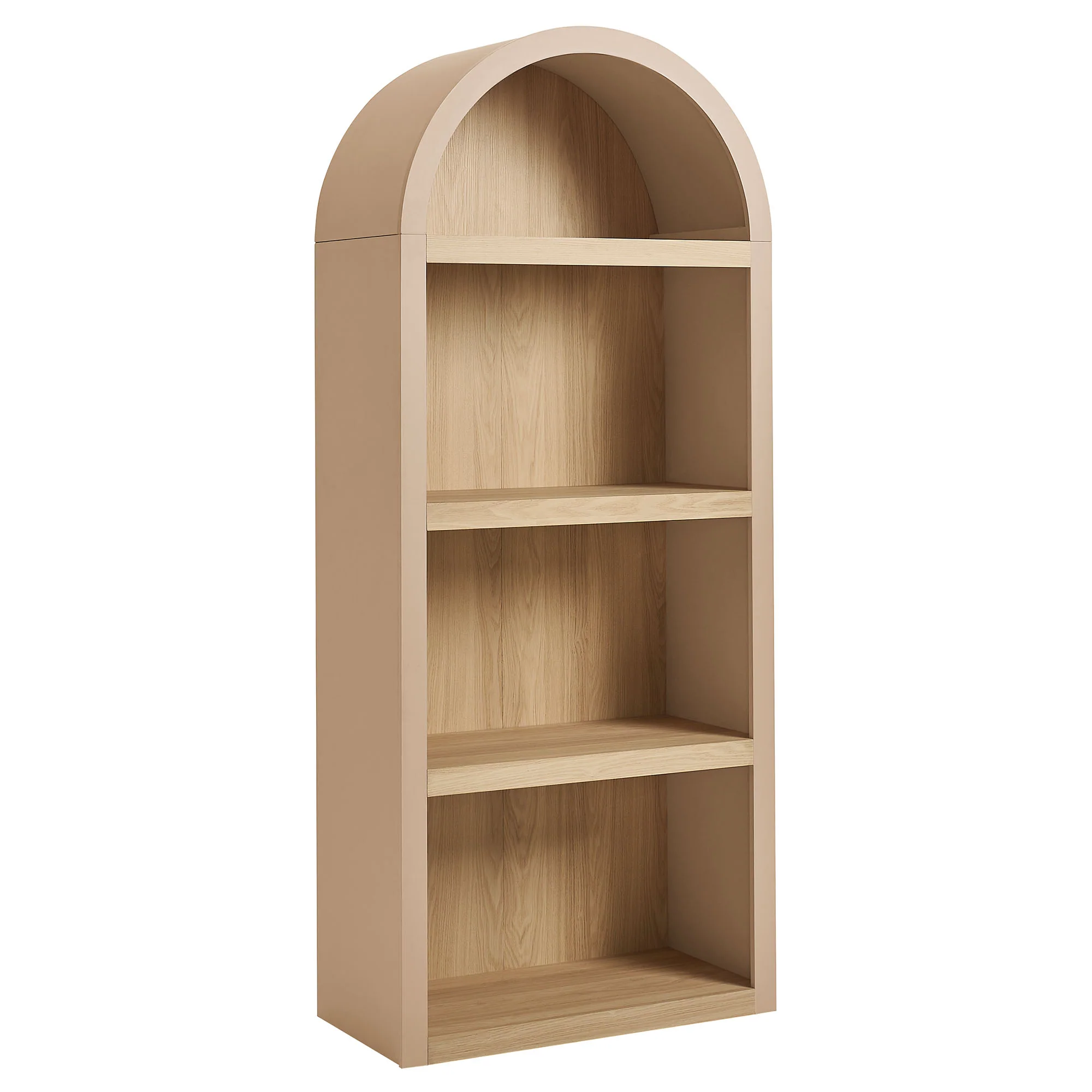 Caleb 4 Arched Display Shelf Bookcase by Modway - Image 25