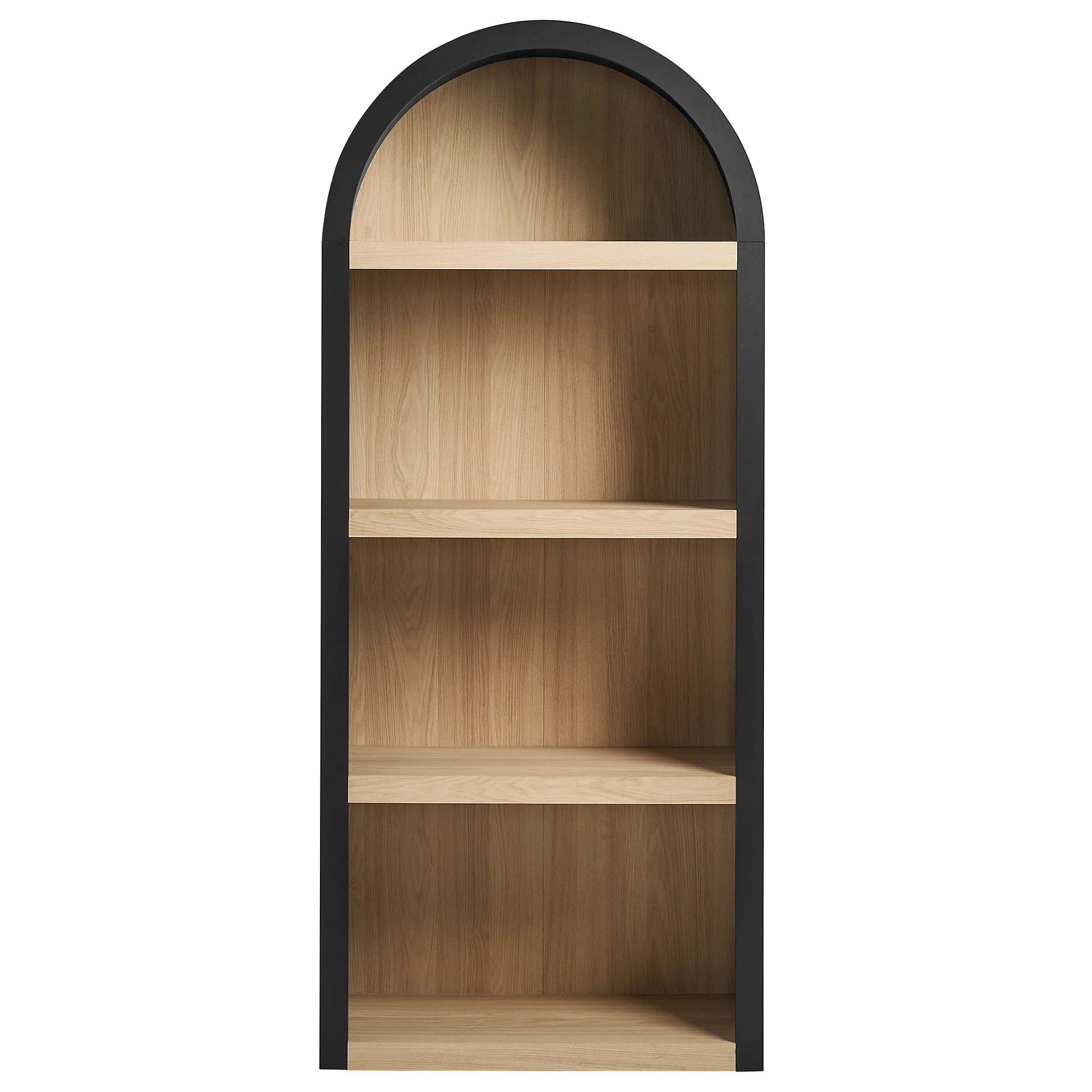 Caleb 4 Arched Display Shelf Bookcase by Modway - Image 3