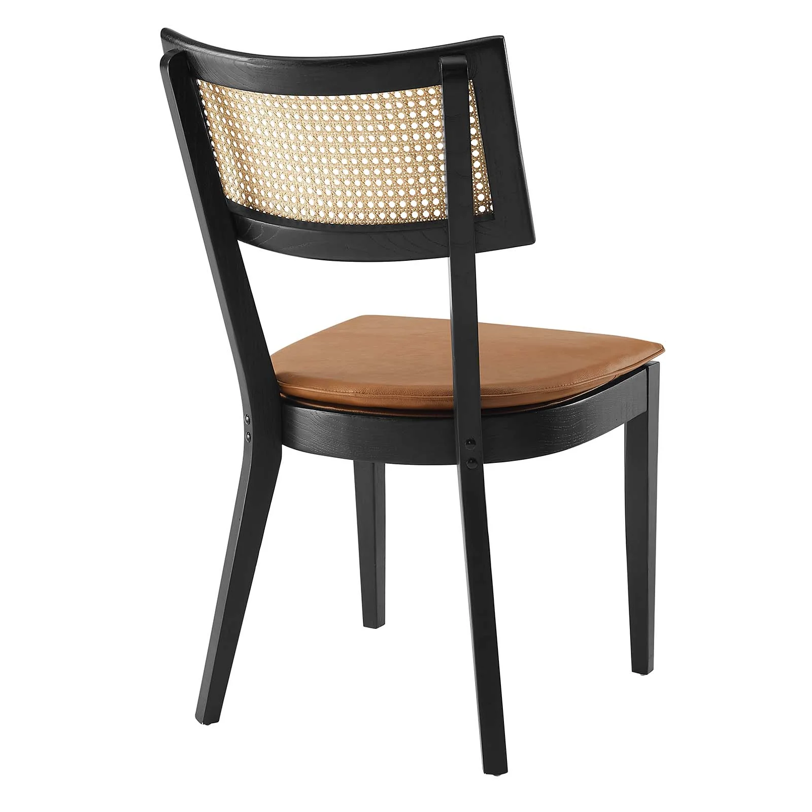 Caledonia Vegan Leather Upholstered Wood Dining Chairs - Set of 2 By Modway - EEI-6732 - Image 6