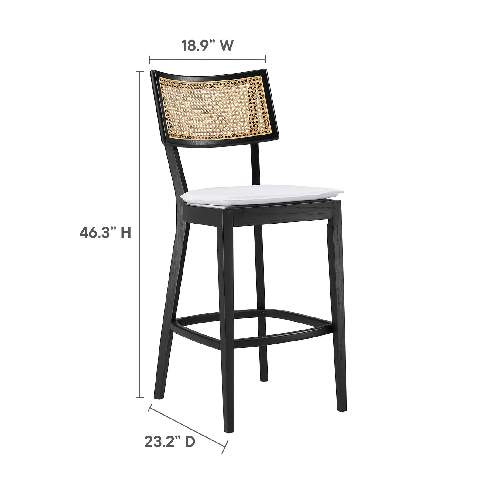 Caledonia Wood Bar Stools - Set of 2 By Modway - EEI-6820 - Image 18