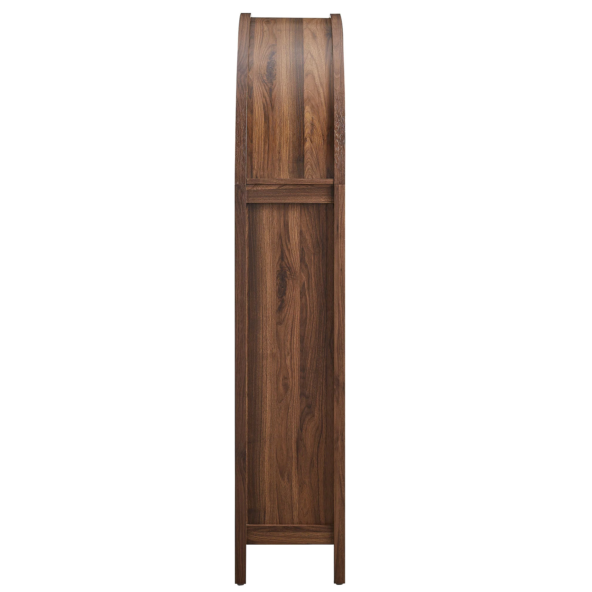 Calista 63 Inch Arched Storage Cabinet With Folding Desk by Modway - Image 15
