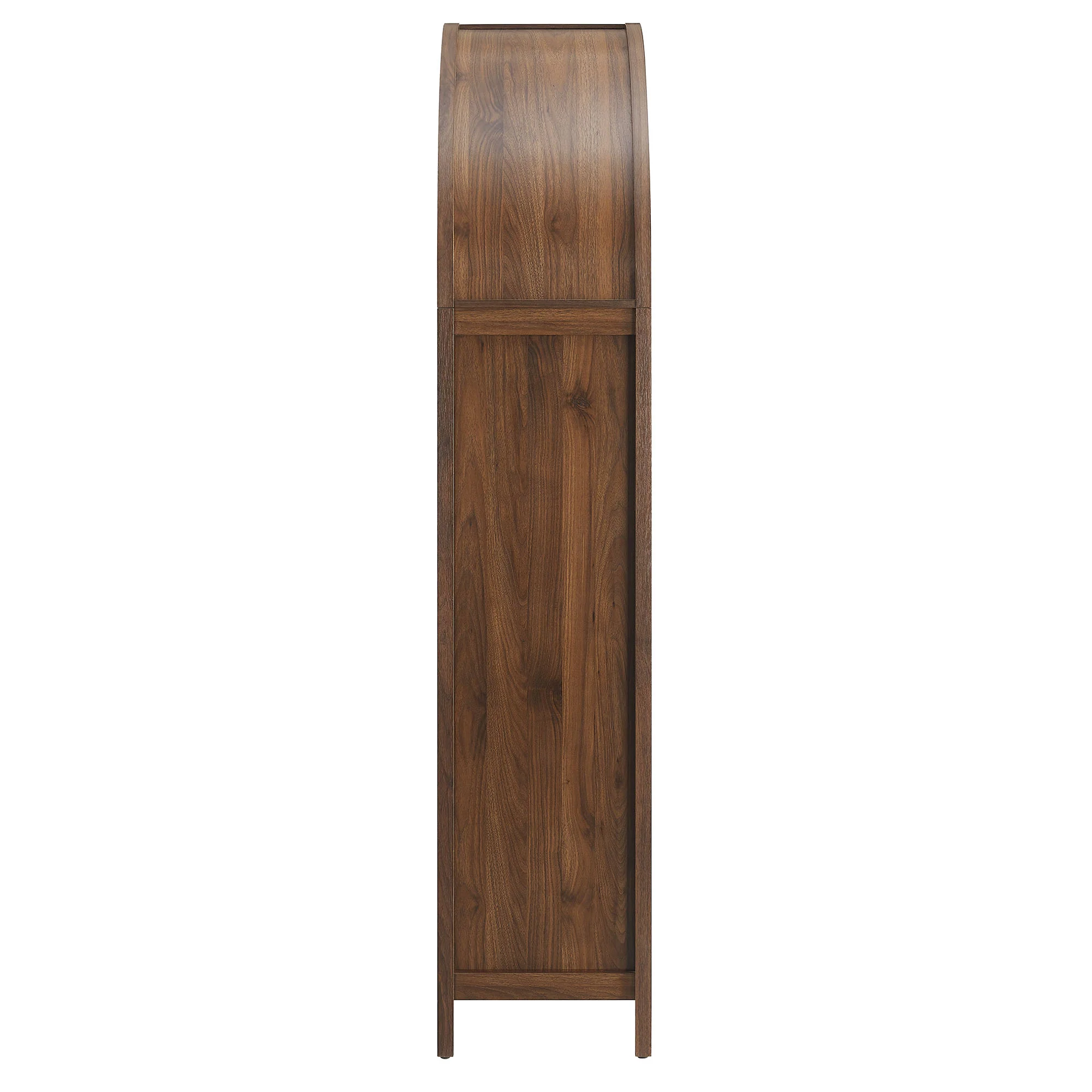 Calista 79" Tall Wide Rattan Arched Storage Cabinet by Modway - Image 11