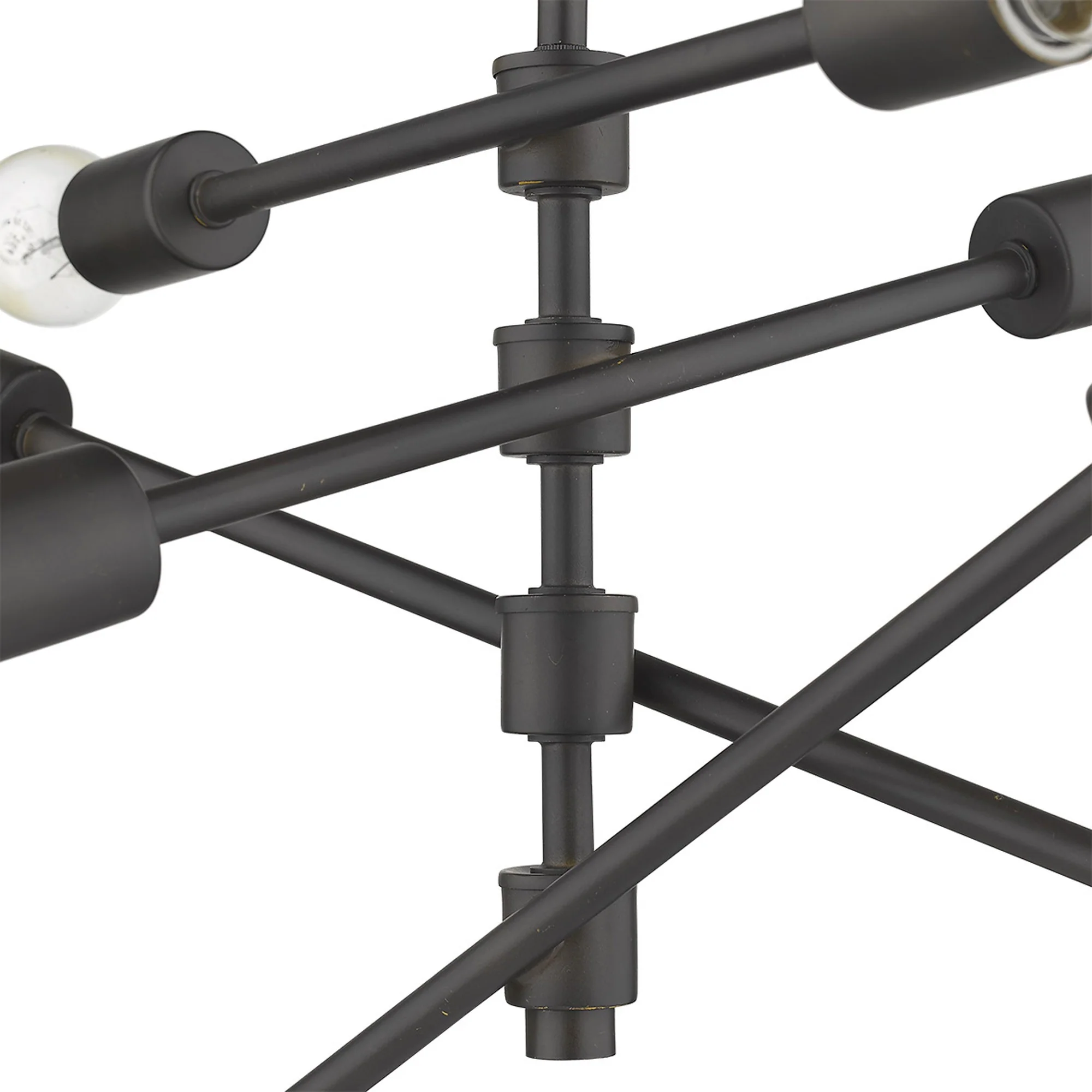 Calix 8-Light Oil-Rubbed Bronze Pendant By Homeroots - Image 5